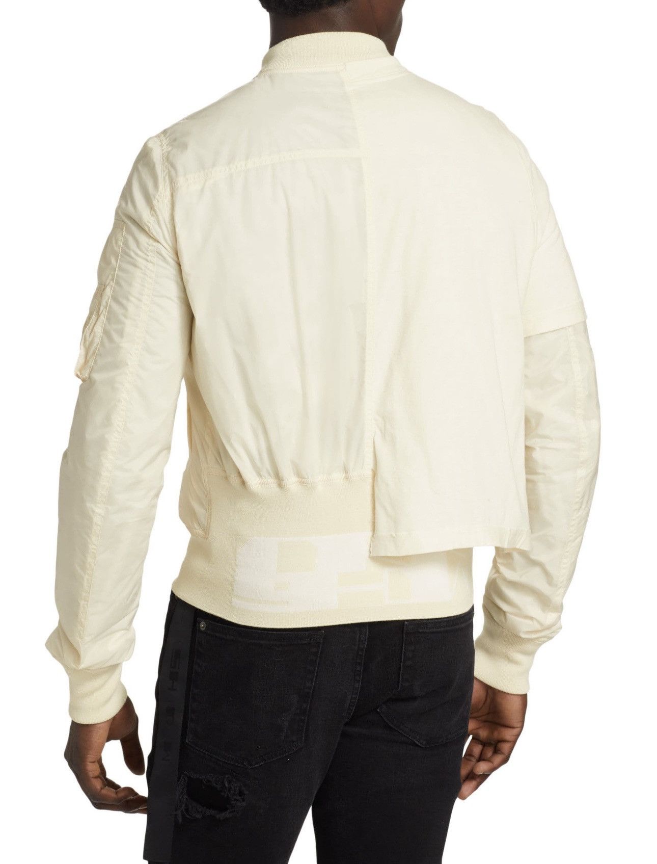 Rick Owens Drkshdw Flight Bomber Jacket DRKSHDW by Rick Size US L / EU 52-54 / 3 - 2 Thumbnail
