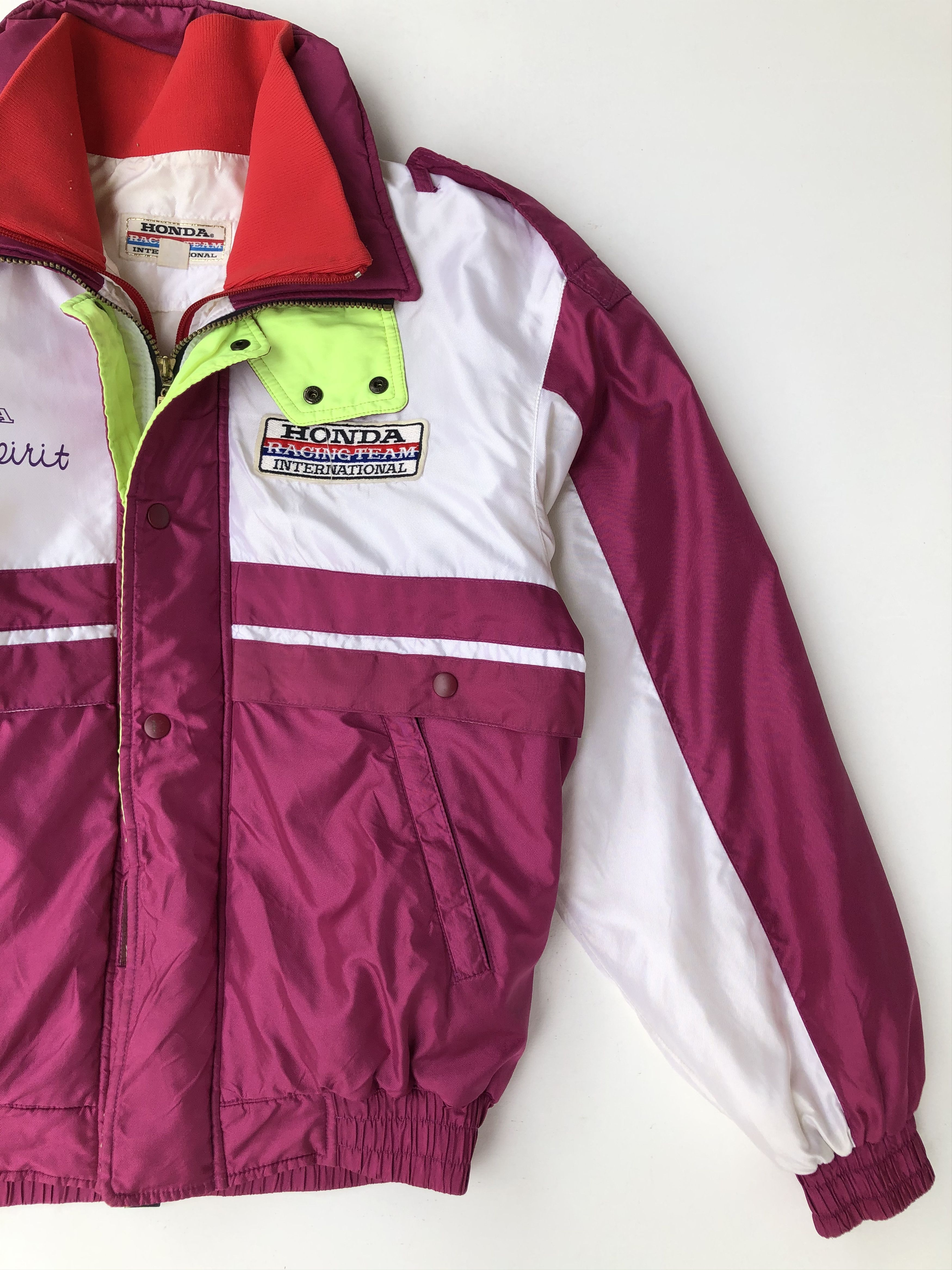 Honda RARE VINTAGE HONDA INTERNATIONAL RACING TEAM JACKET Size US L / EU 52-54 / 3 - 3 Thumbnail