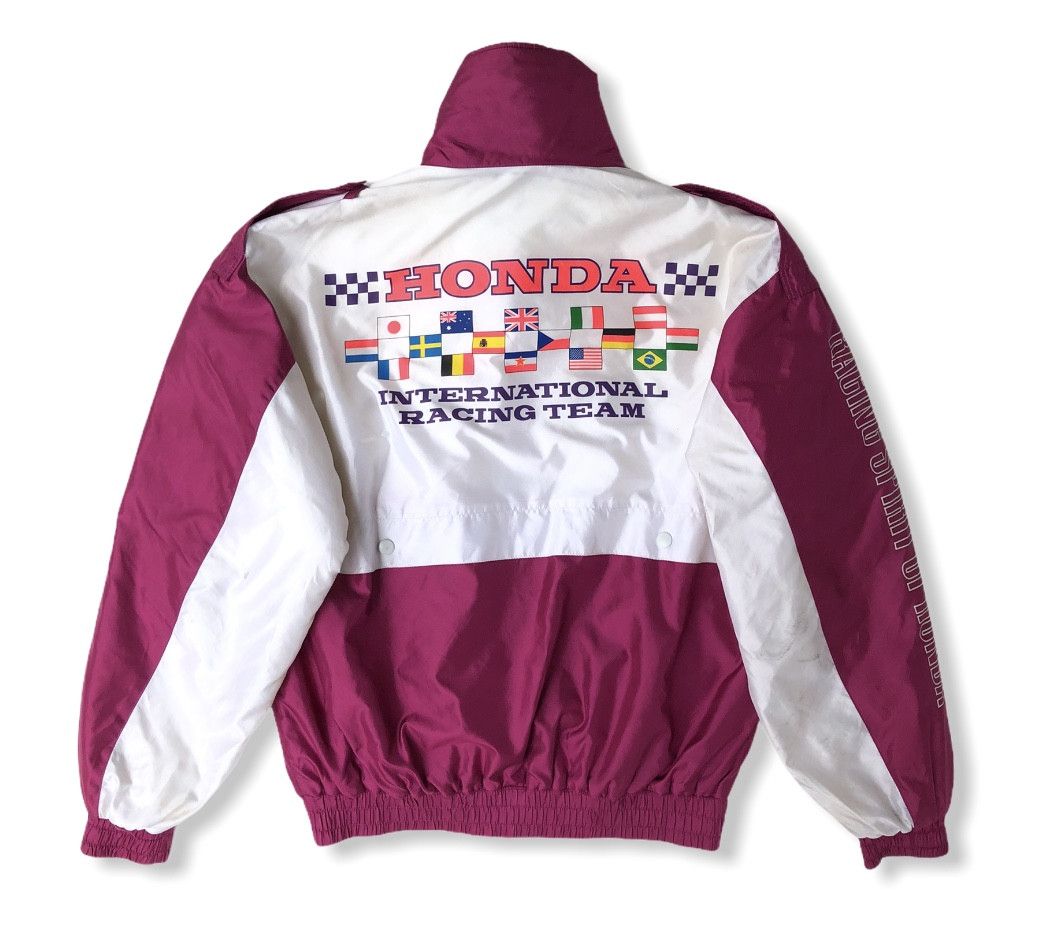 Honda RARE VINTAGE HONDA INTERNATIONAL RACING TEAM JACKET Size US L / EU 52-54 / 3 - 1 Thumbnail