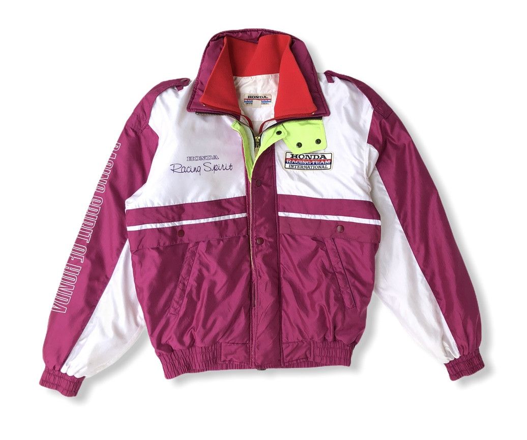 Honda RARE VINTAGE HONDA INTERNATIONAL RACING TEAM JACKET Size US L / EU 52-54 / 3 - 2 Thumbnail