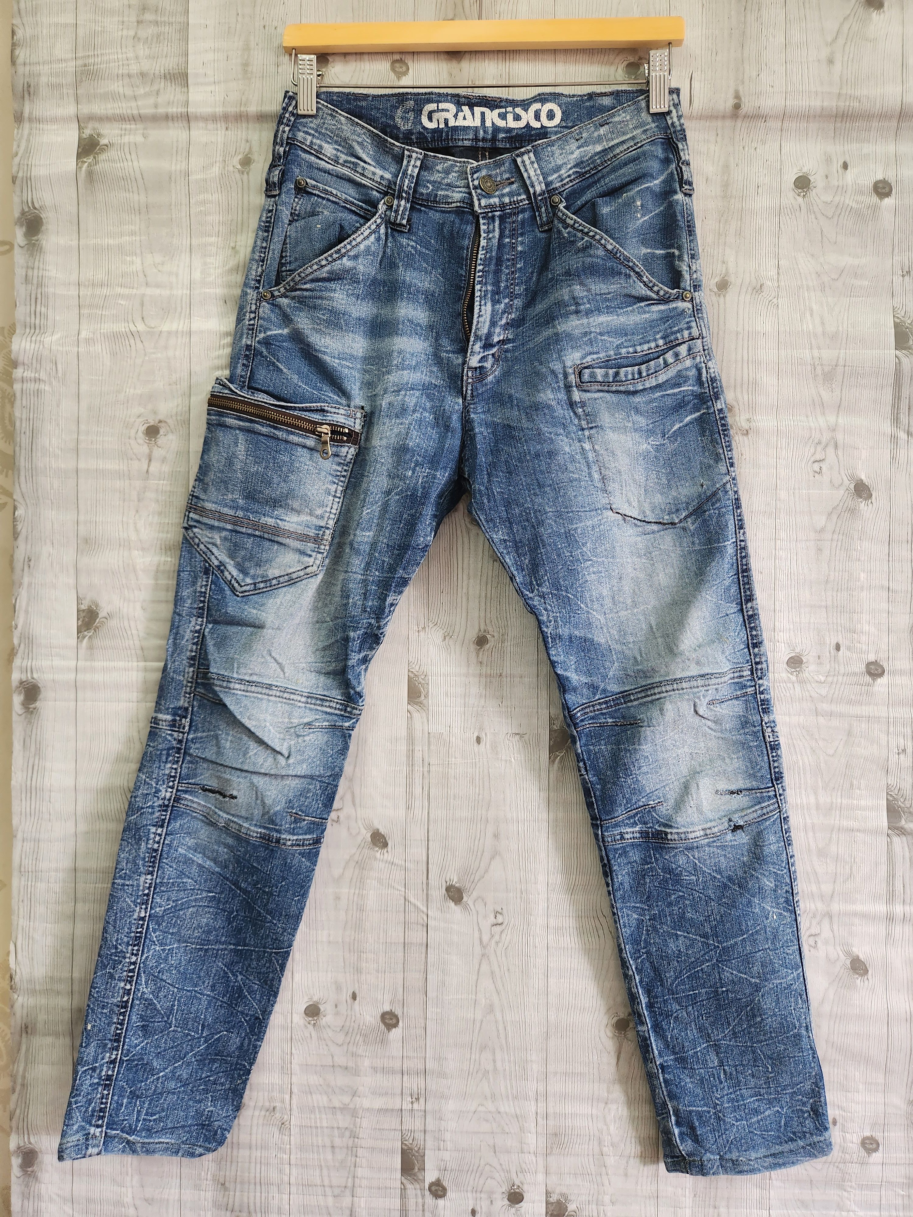Vintage Grancisco Distressed Denim Japan Jeans