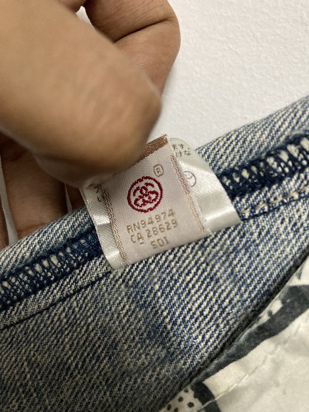 Stussy Stussy Rough & Rugged Distressed Skinny Jeans Size US 29 - 19 Thumbnail