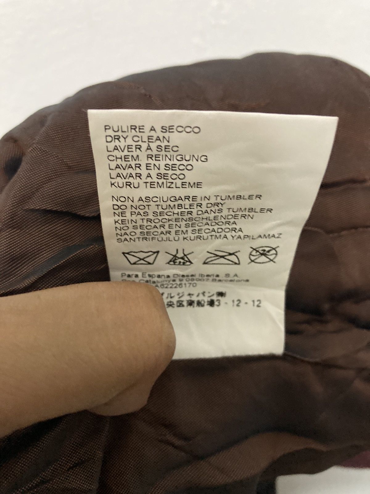 Diesel × Genuine Leather × Leather Diesel Full Leather Vest Jacket Size 34R - 15 Thumbnail