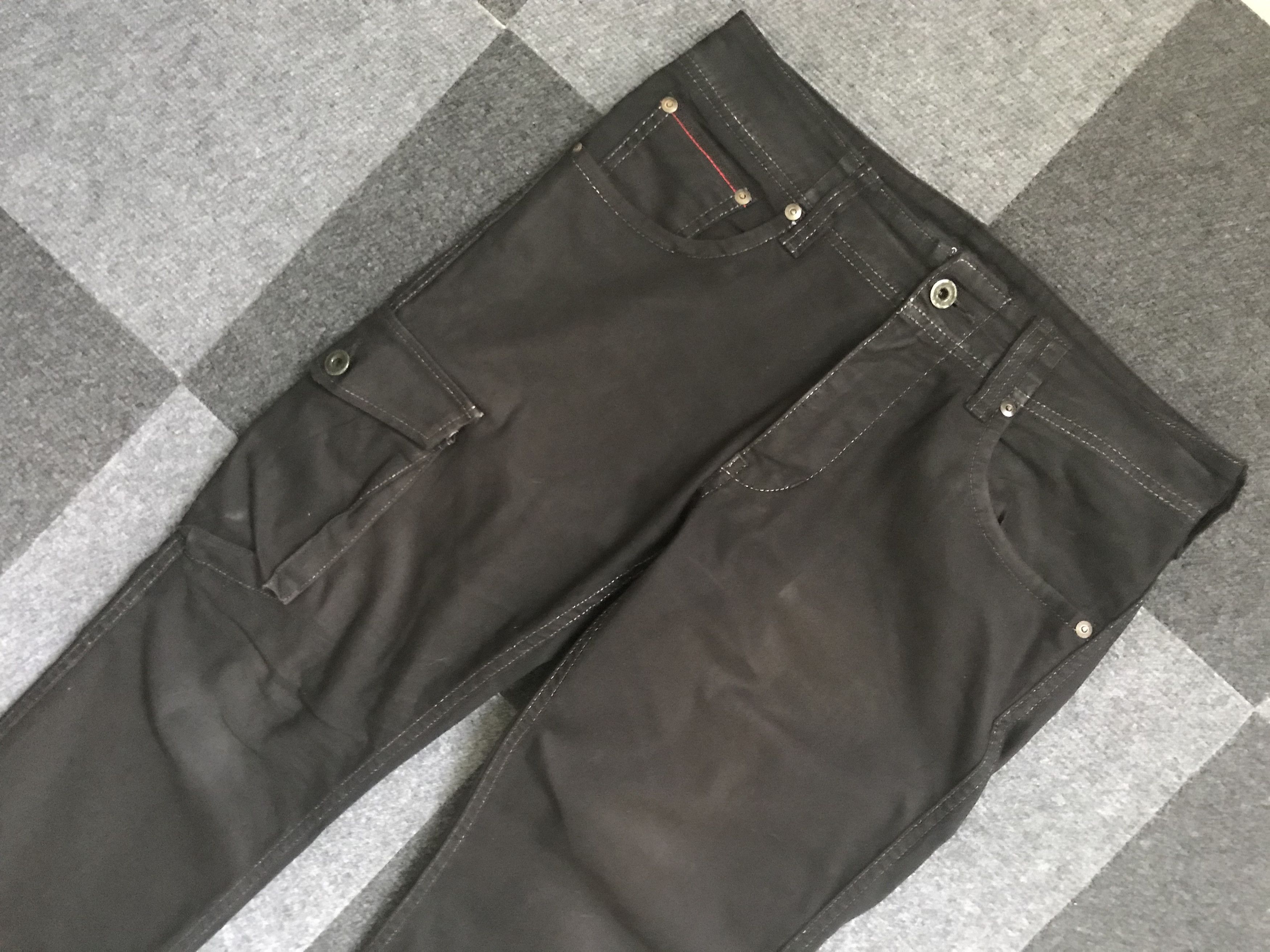 Japanese Brand CP166 Johnbull Japan Skinny Half Cargo Pant Size US 30 / EU 46 - 2 Thumbnail