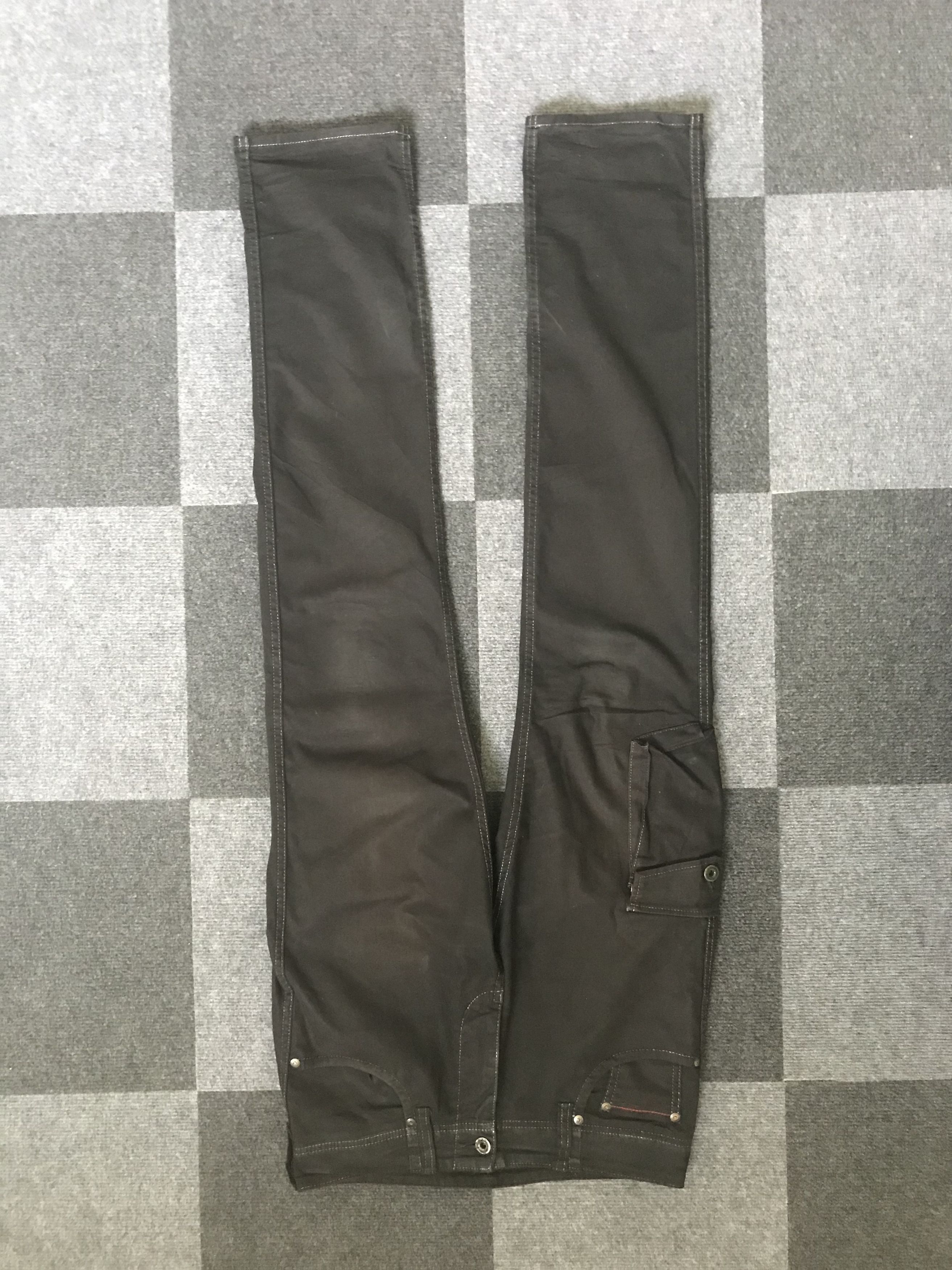 image of John Bull x Military Cp166 Johnbull Japan Skinny Half Cargo Pant in Black, Men's (Size 30)