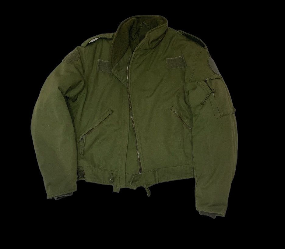 Vintage Vintage Military Issue Jacket Cropped Fit Size US XL / EU 56 / 4 - 2 Thumbnail