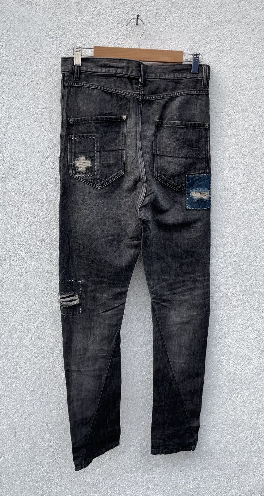 Vivienne Westwood Vivienne Westwood Man Patch Work Drop Crotch Light Denim Size US 32 / EU 48 - 7 Thumbnail