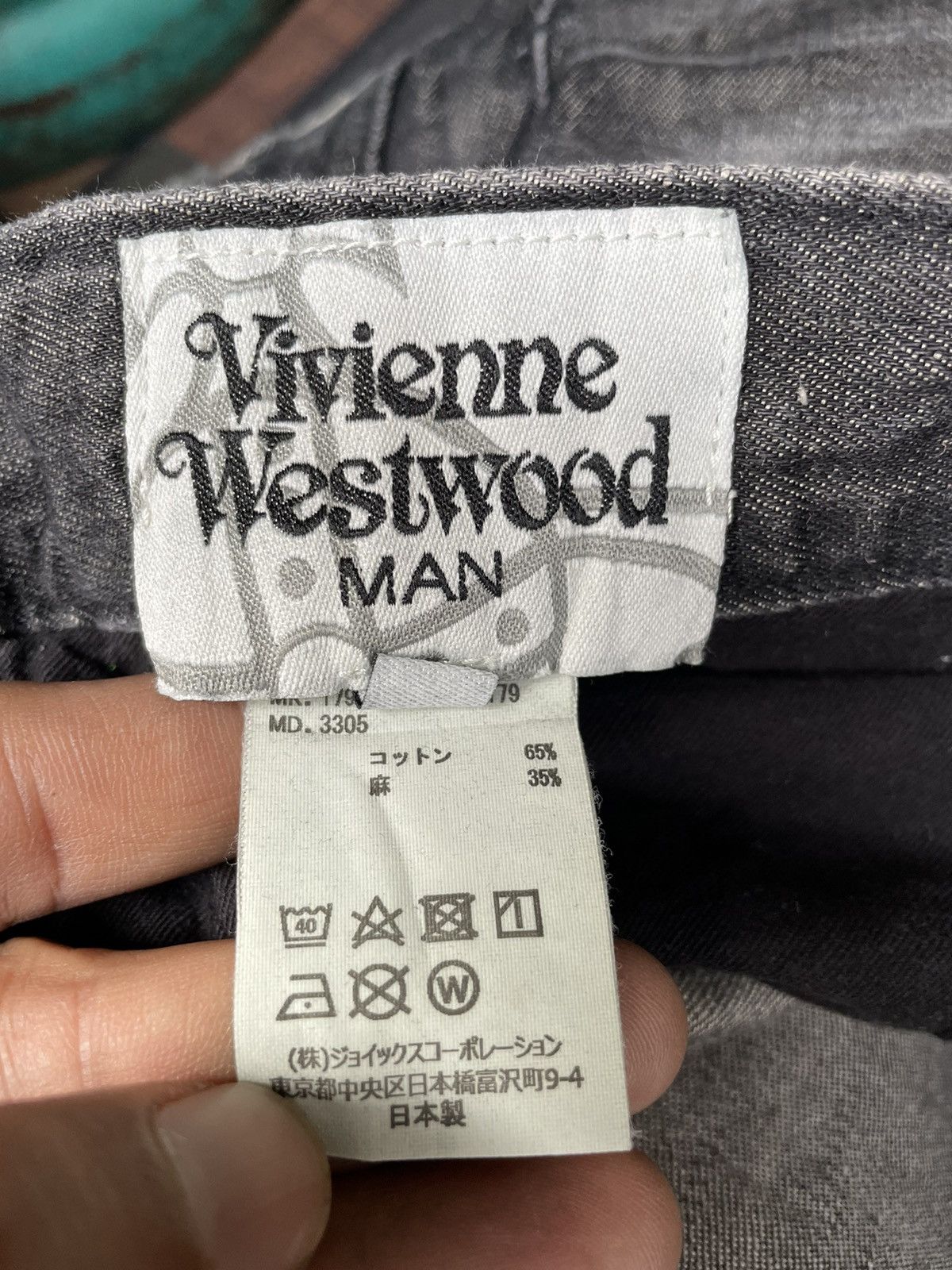 Vivienne Westwood Vivienne Westwood Man Patch Work Drop Crotch Light Denim Size US 32 / EU 48 - 12 Thumbnail