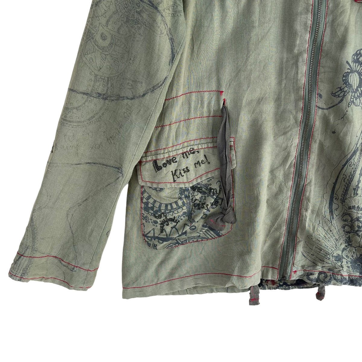 Desigual Desigual Man Love Me Kiss Me Love Design Jacket Size US M / EU 48-50 / 2 - 4 Thumbnail