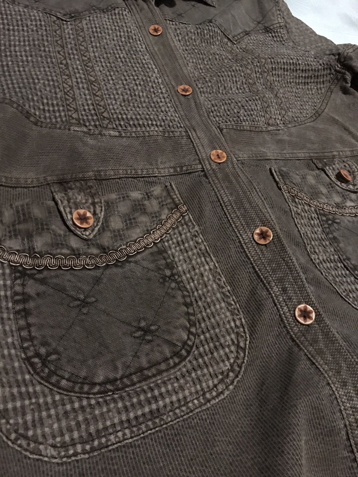 Japanese Brand Unisex Boro Patchwork Unique Design Jacket Size US M / EU 48-50 / 2 - 17 Thumbnail