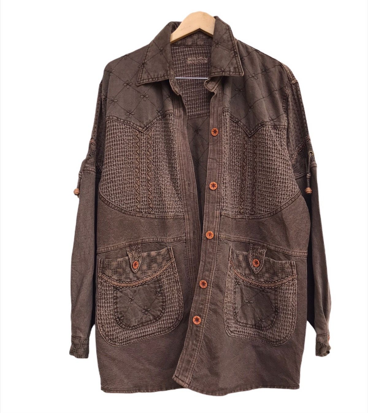 Japanese Brand Unisex Boro Patchwork Unique Design Jacket Size US M / EU 48-50 / 2 - 3 Thumbnail