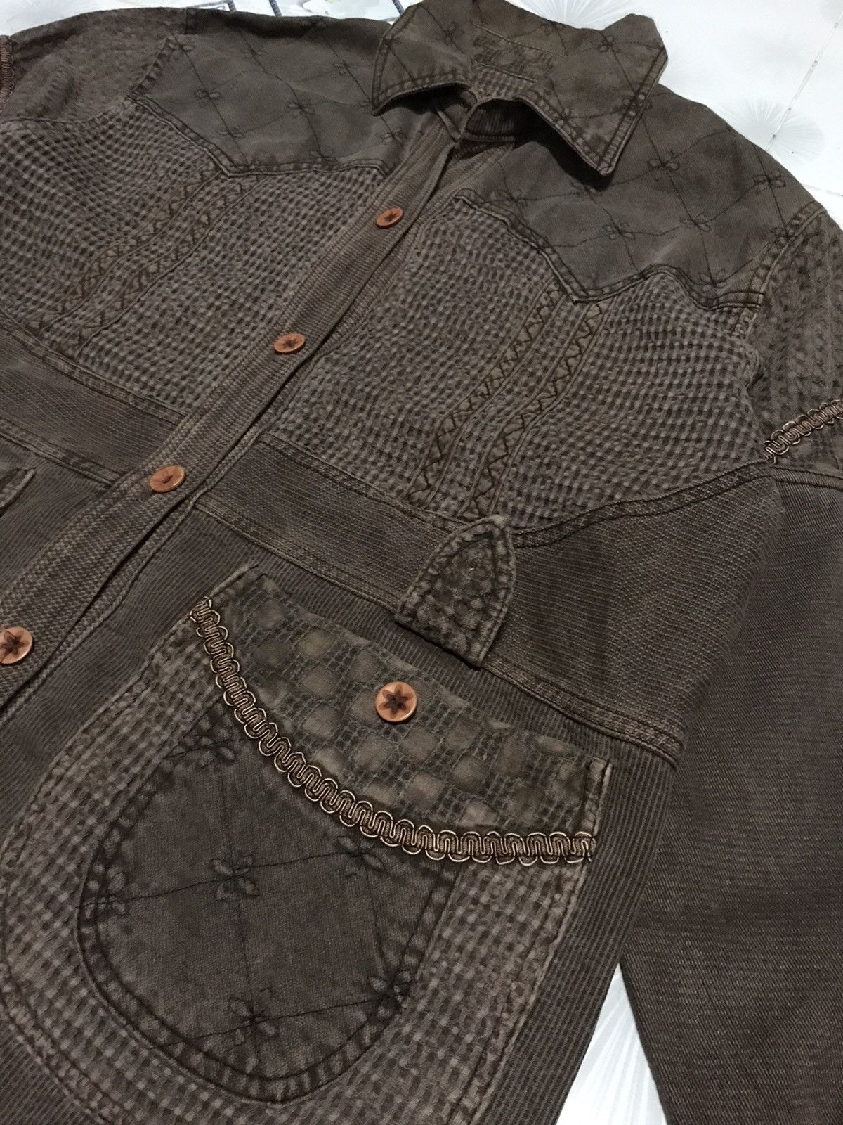 Japanese Brand Unisex Boro Patchwork Unique Design Jacket Size US M / EU 48-50 / 2 - 12 Thumbnail