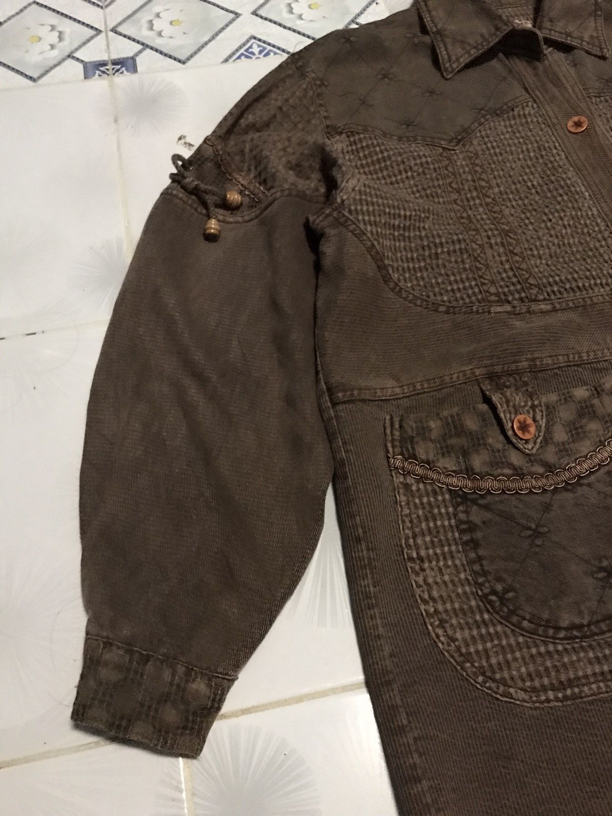 Japanese Brand Unisex Boro Patchwork Unique Design Jacket Size US M / EU 48-50 / 2 - 6 Thumbnail