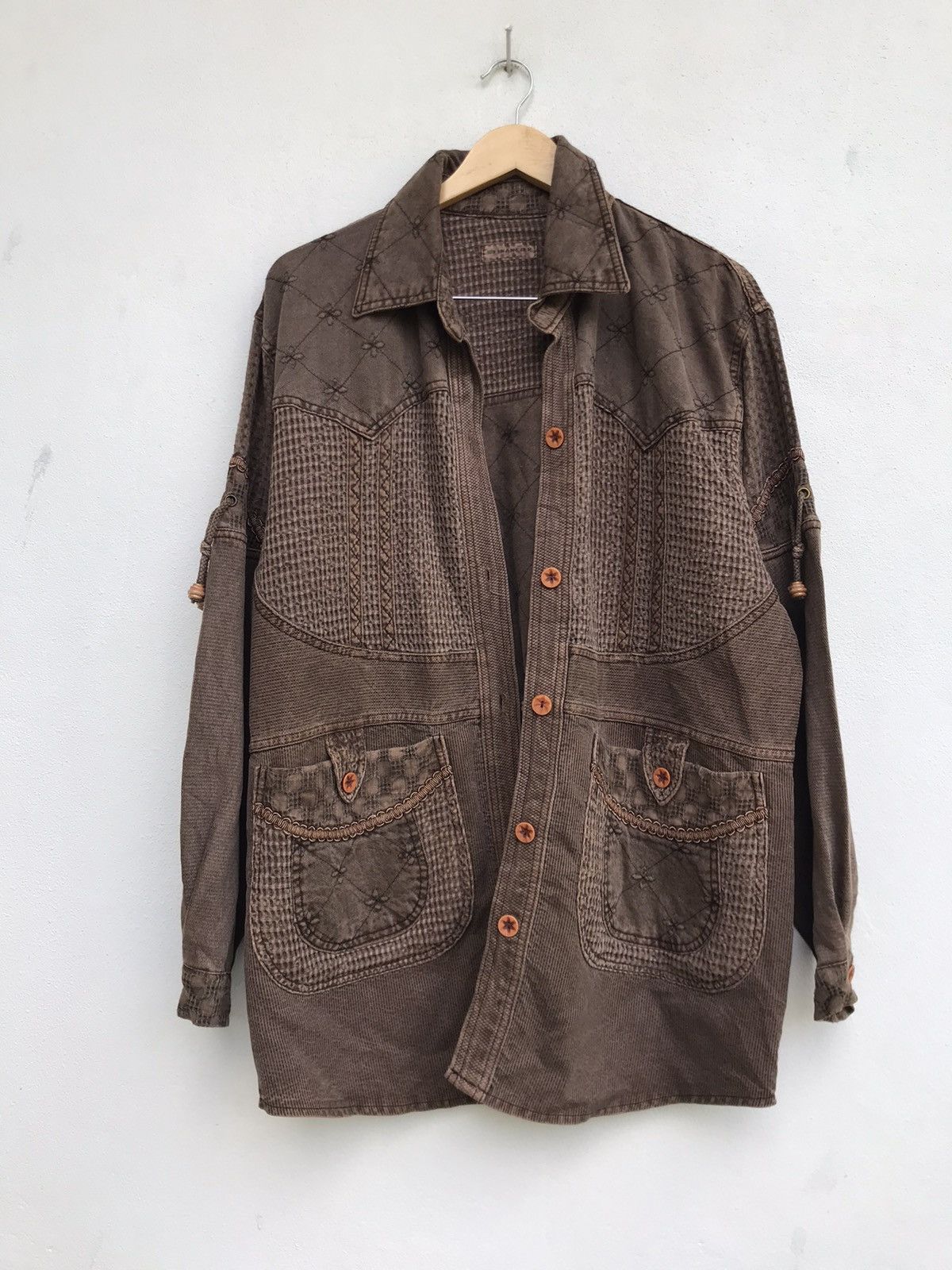 Japanese Brand Unisex Boro Patchwork Unique Design Jacket Size US M / EU 48-50 / 2 - 19 Thumbnail
