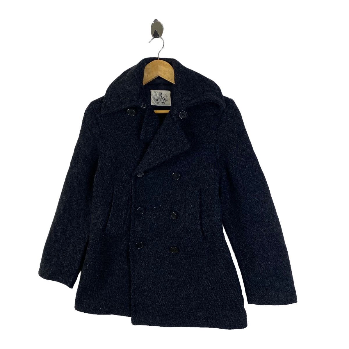 Zucca Vintage ZUCCA Japanese Street Fashion Wool Peacoat Jacket Size US S / EU 44-46 / 1 - 4 Thumbnail