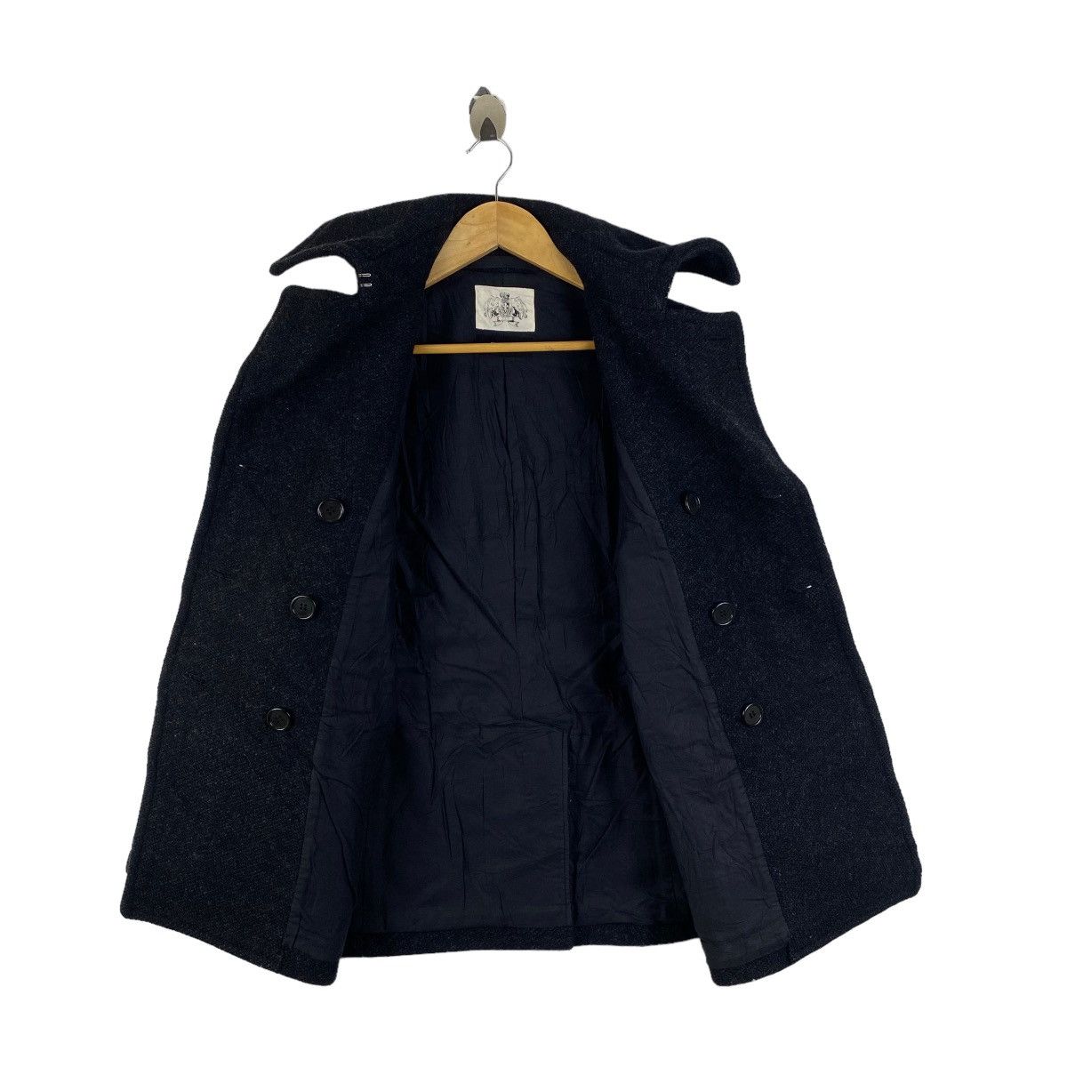 Zucca Vintage ZUCCA Japanese Street Fashion Wool Peacoat Jacket Size US S / EU 44-46 / 1 - 3 Thumbnail