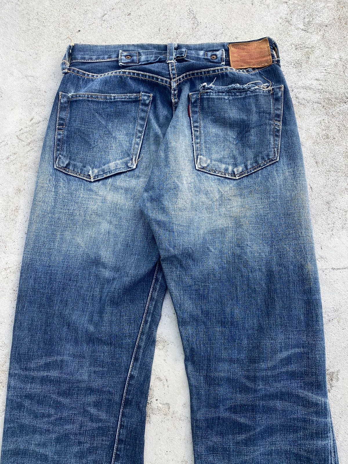Levi's Vintage Clothing 🖤BLACFRIDAY🖤Vintage Levis 501 Big E Selvedge Denim Jeans Size US 32 / EU 48 - 3 Thumbnail