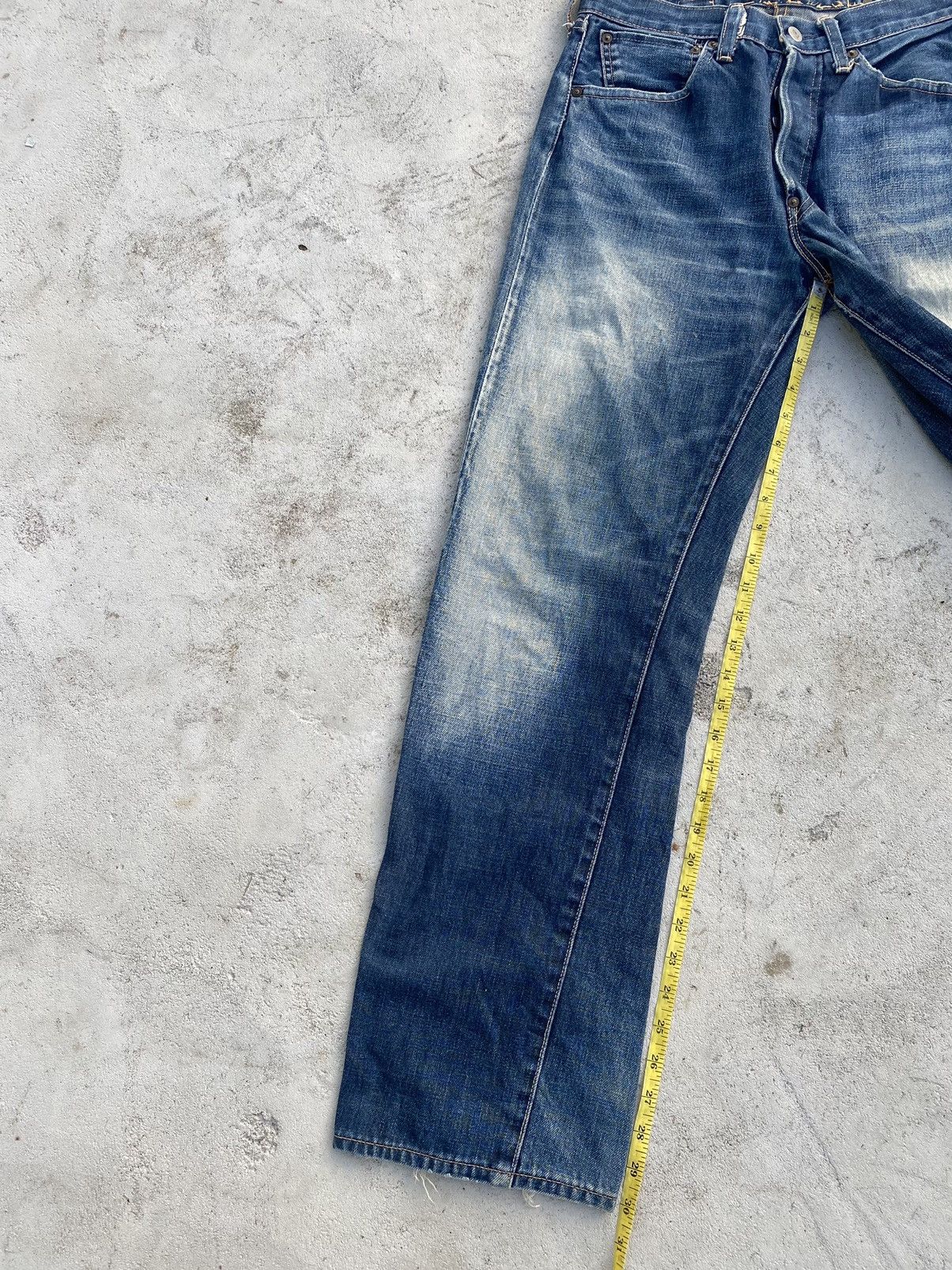 Levi's Vintage Clothing 🖤BLACFRIDAY🖤Vintage Levis 501 Big E Selvedge Denim Jeans Size US 32 / EU 48 - 15 Thumbnail