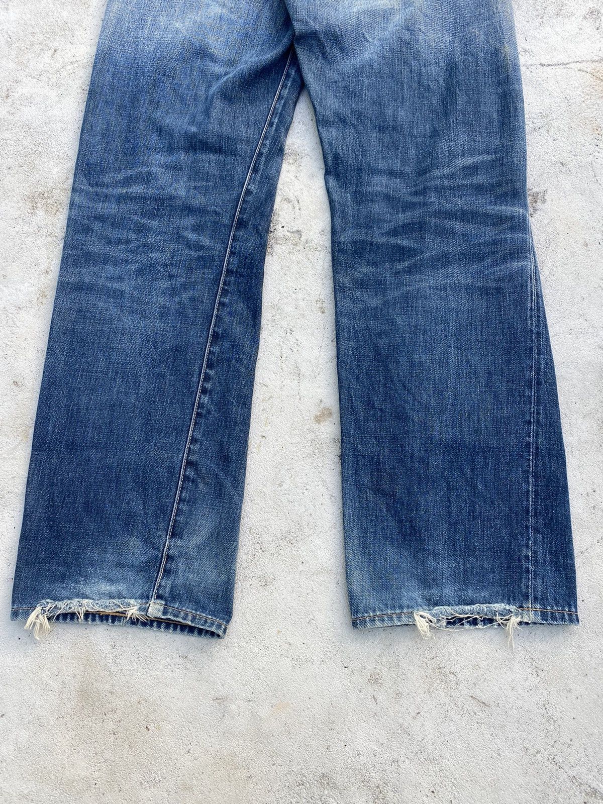 Levi's Vintage Clothing 🖤BLACFRIDAY🖤Vintage Levis 501 Big E Selvedge Denim Jeans Size US 32 / EU 48 - 2 Thumbnail