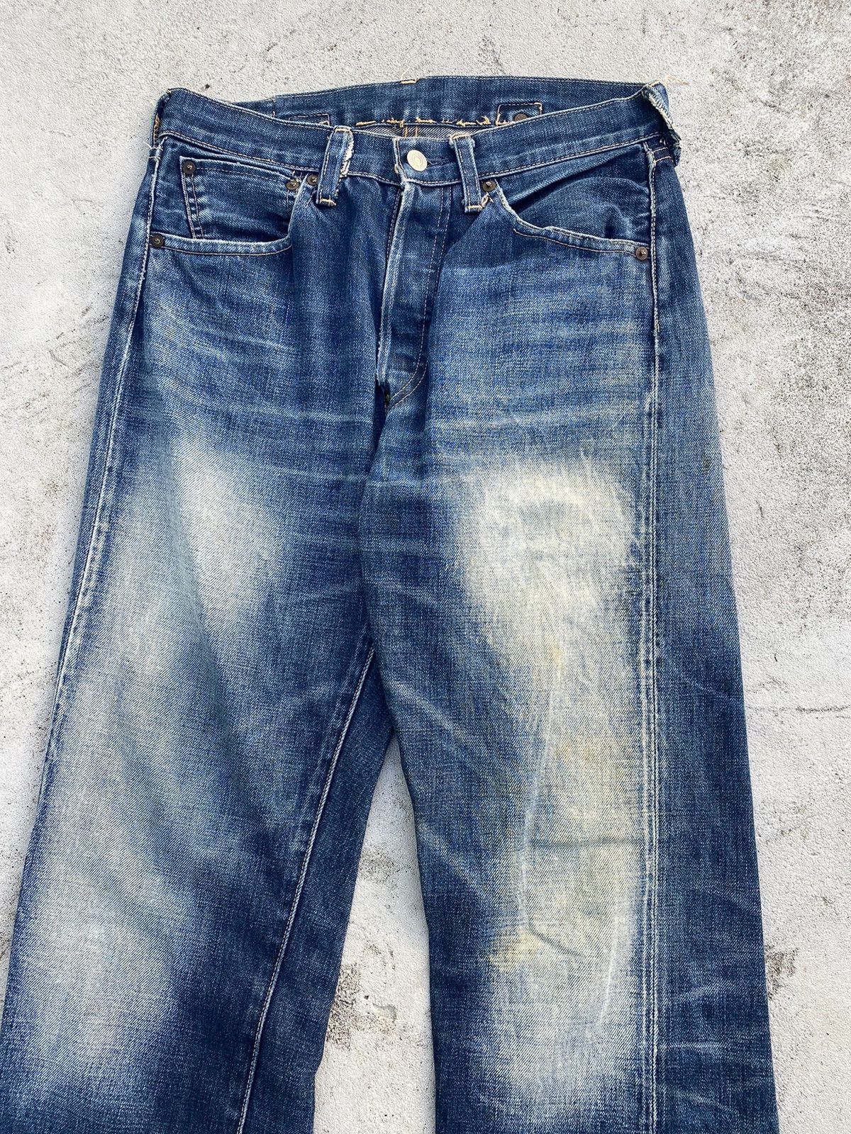 Levi's Vintage Clothing 🖤BLACFRIDAY🖤Vintage Levis 501 Big E Selvedge Denim Jeans Size US 32 / EU 48 - 6 Thumbnail