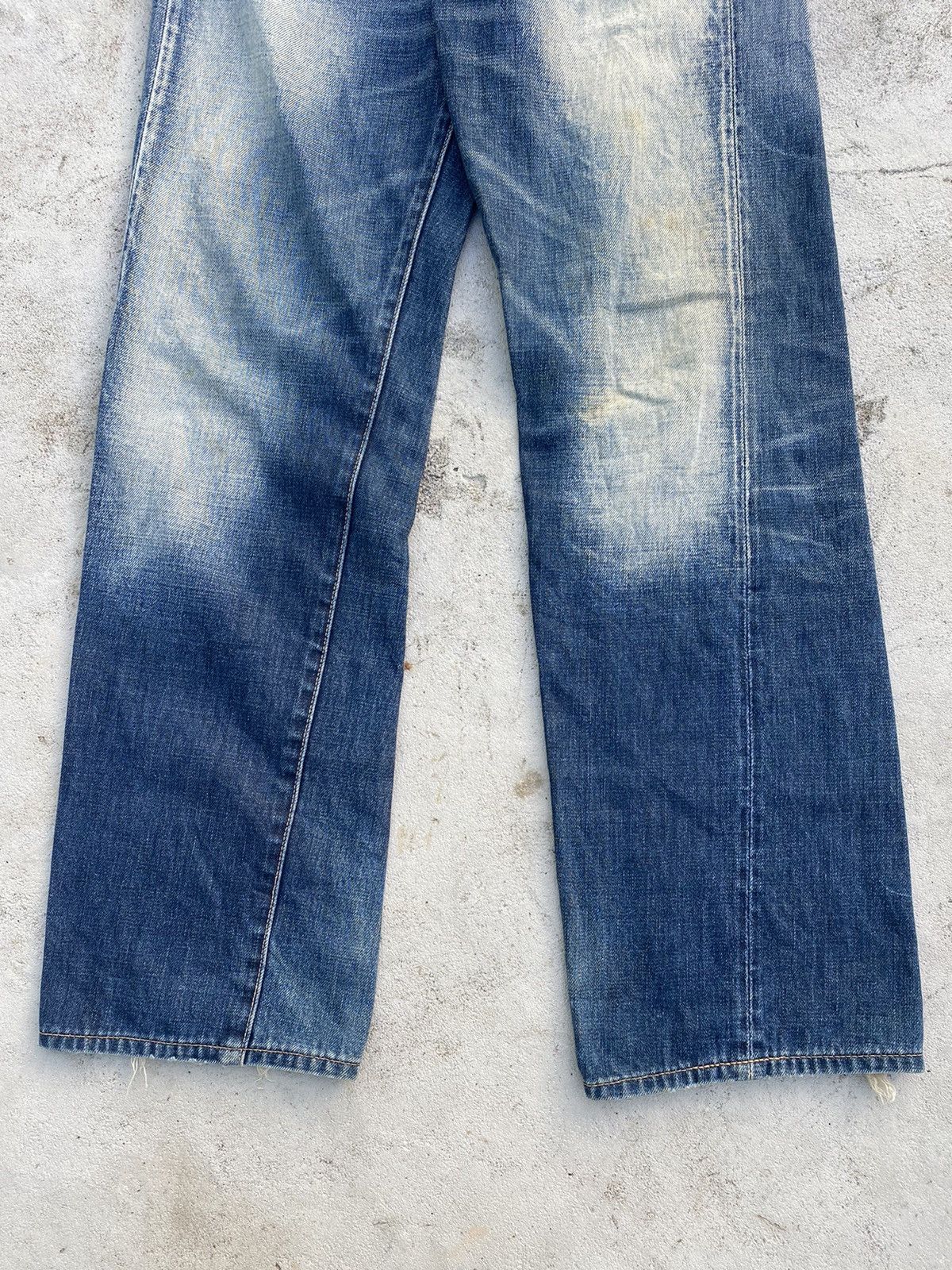 Levi's Vintage Clothing 🖤BLACFRIDAY🖤Vintage Levis 501 Big E Selvedge Denim Jeans Size US 32 / EU 48 - 5 Thumbnail