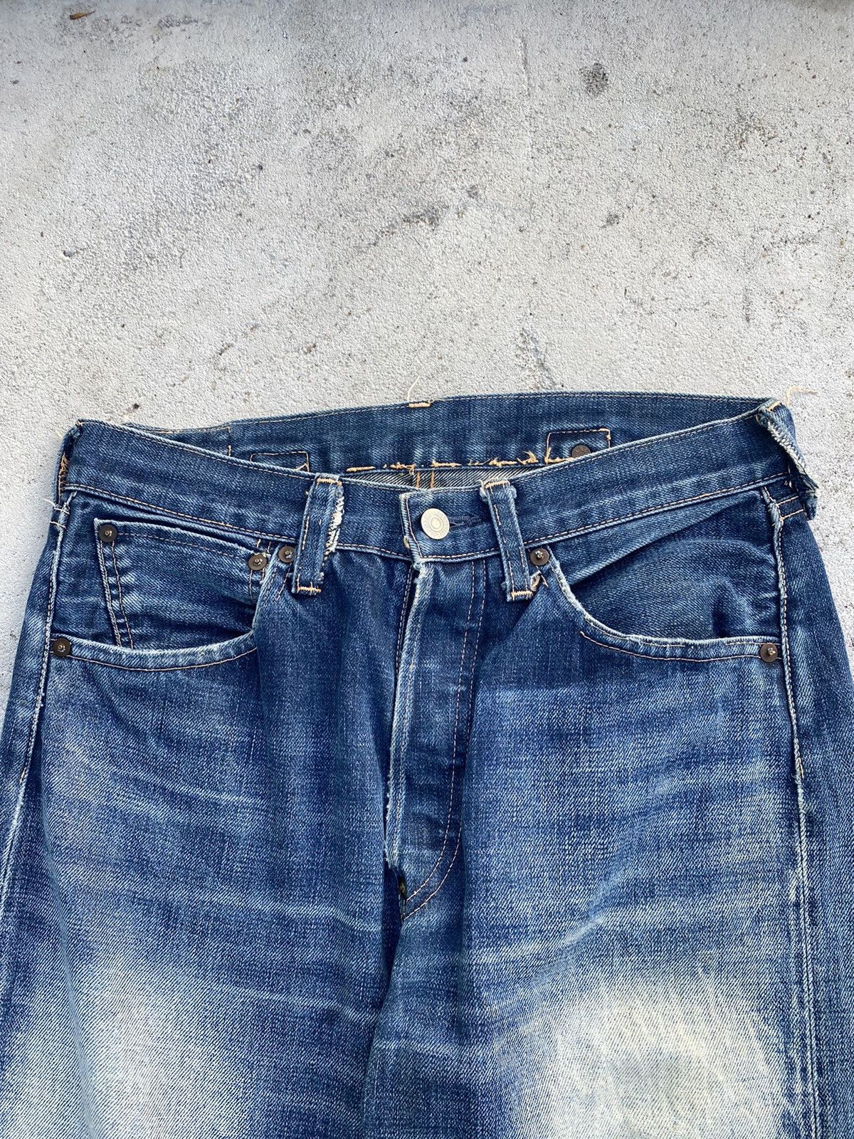 Levi's Vintage Clothing 🖤BLACFRIDAY🖤Vintage Levis 501 Big E Selvedge Denim Jeans Size US 32 / EU 48 - 7 Thumbnail