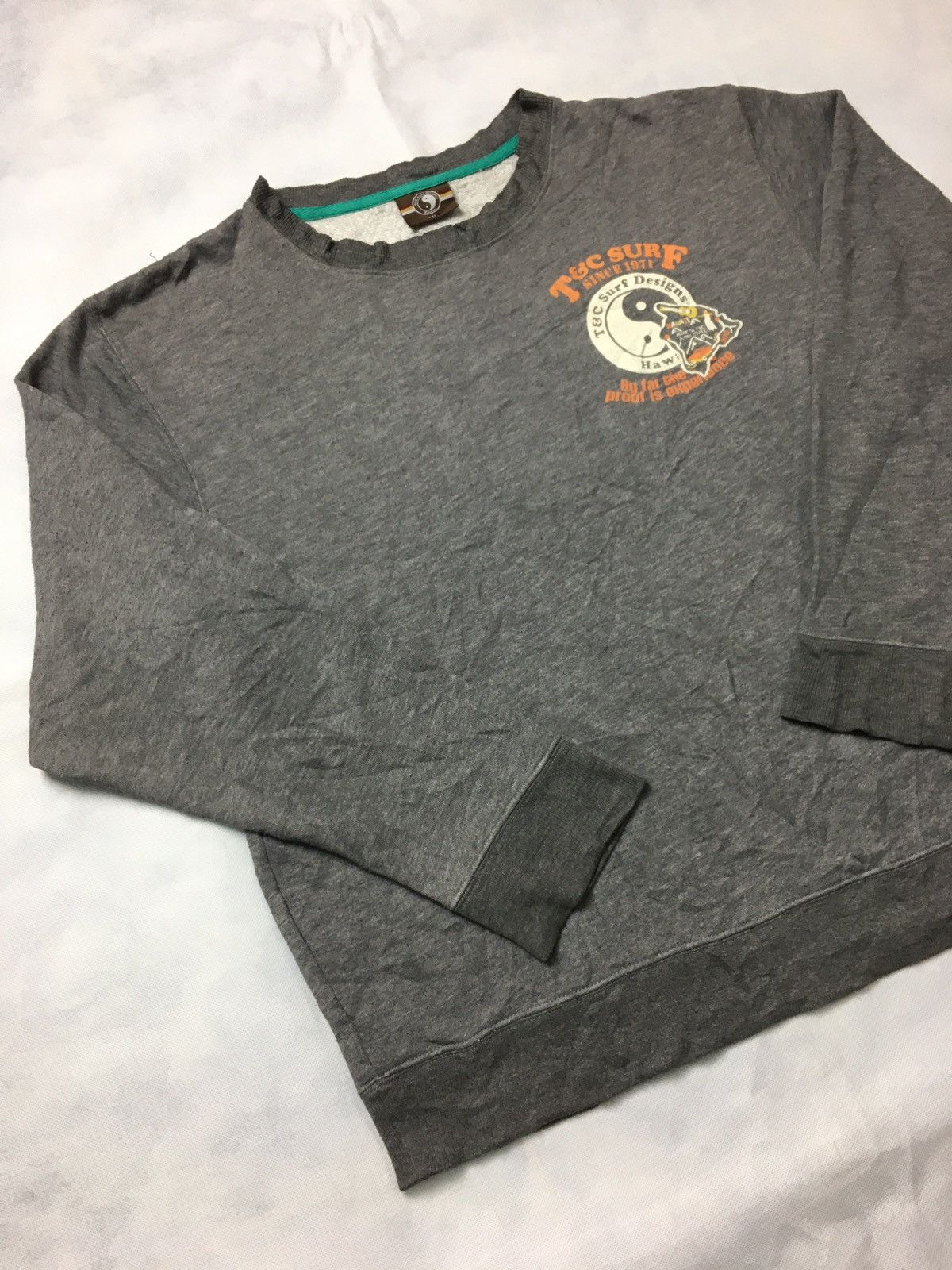 Japanese Brand Vintage Yin Yang Logo T&C Surf Design Hawaii Sweatshirt Size US M / EU 48-50 / 2 - 3 Thumbnail