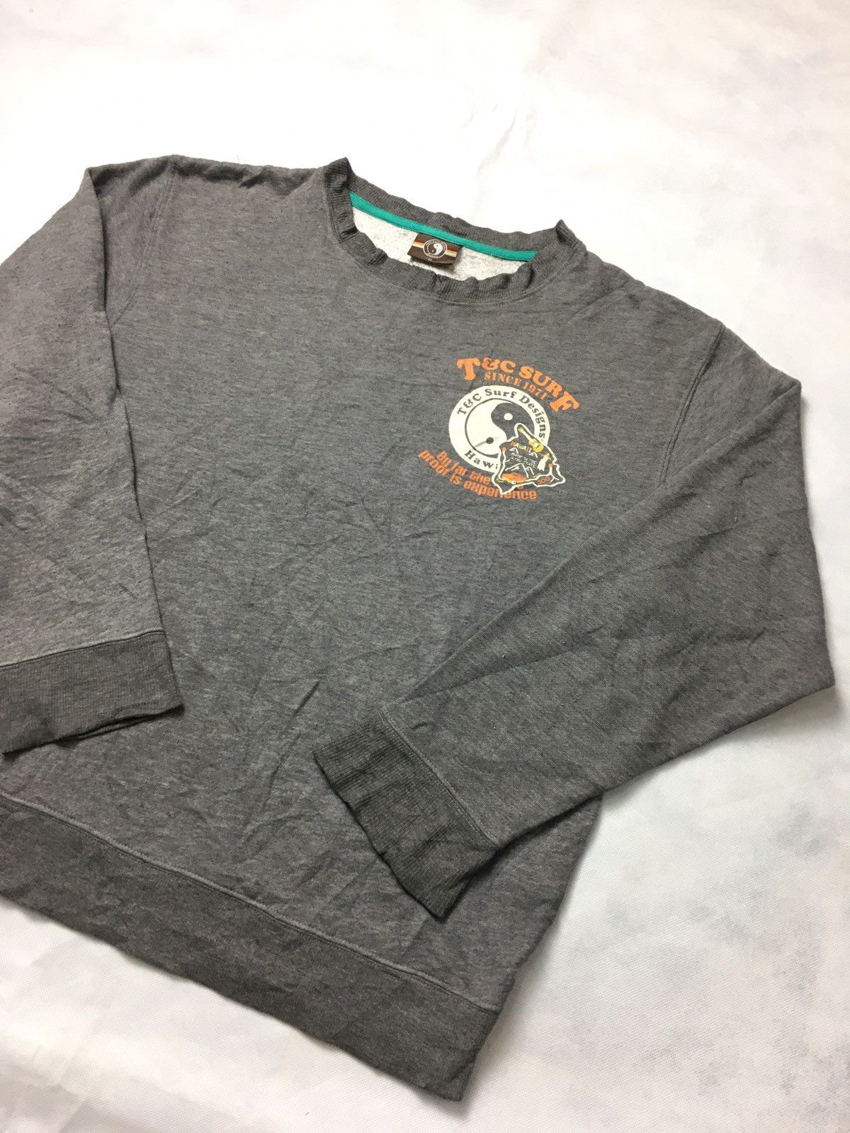 Japanese Brand Vintage Yin Yang Logo T&C Surf Design Hawaii Sweatshirt Size US M / EU 48-50 / 2 - 4 Thumbnail