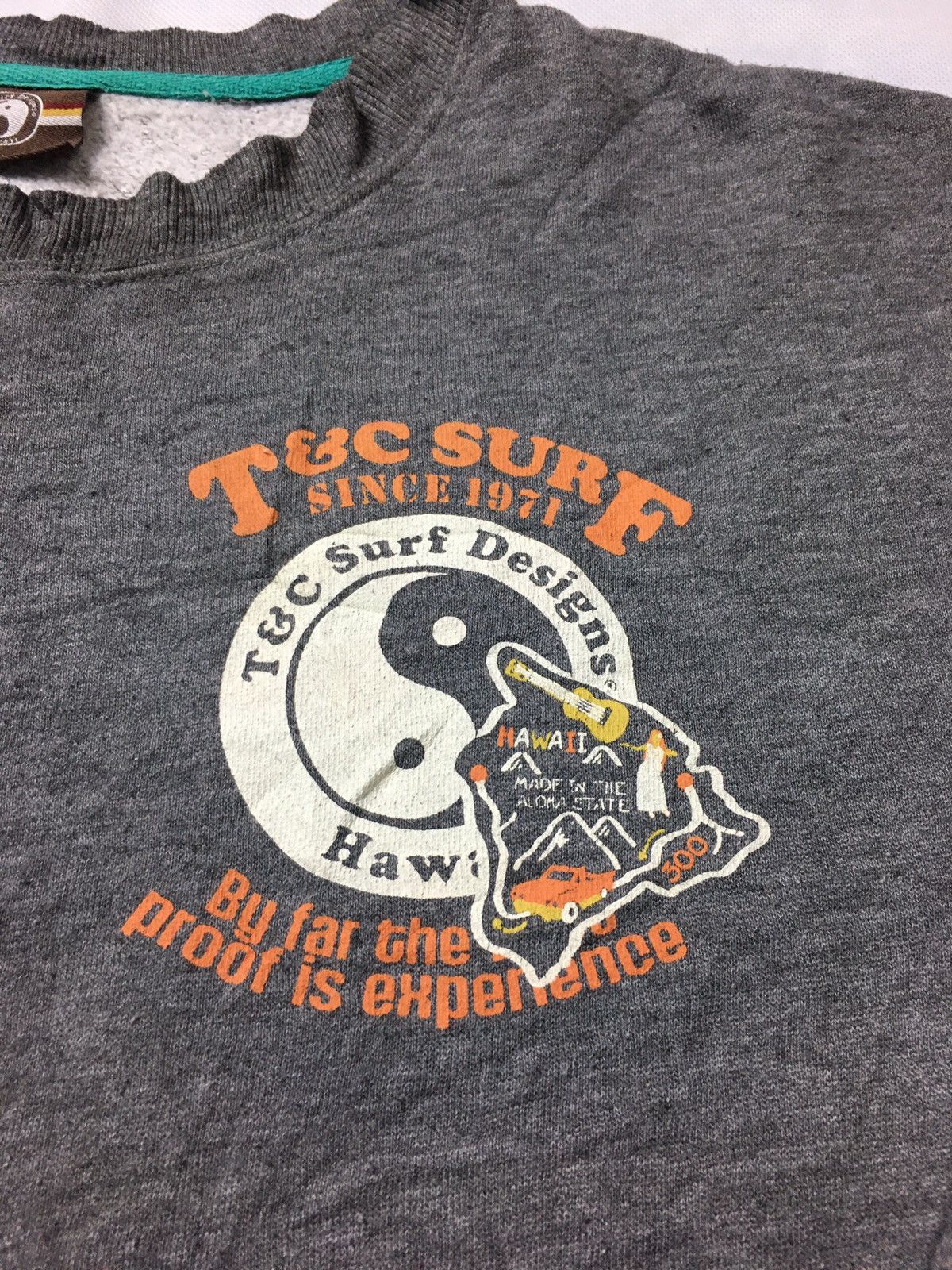 Japanese Brand Vintage Yin Yang Logo T&C Surf Design Hawaii Sweatshirt Size US M / EU 48-50 / 2 - 5 Thumbnail