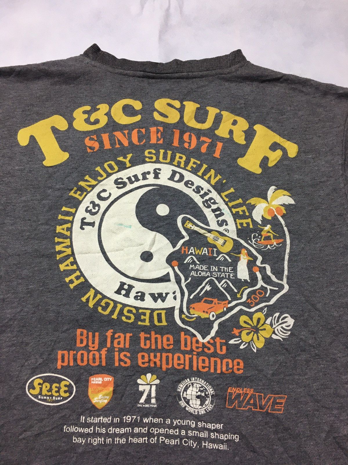 Japanese Brand Vintage Yin Yang Logo T&C Surf Design Hawaii Sweatshirt Size US M / EU 48-50 / 2 - 13 Thumbnail