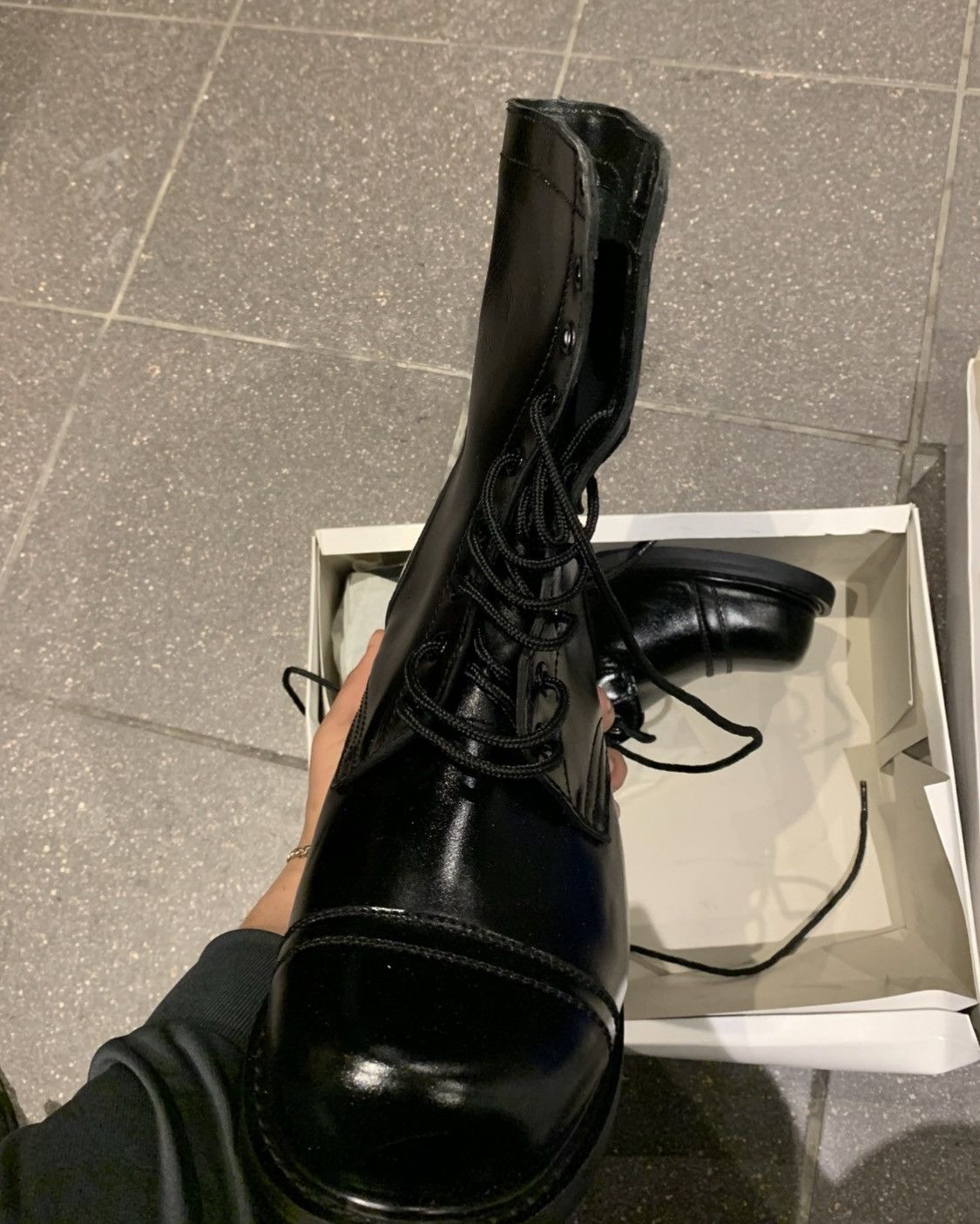 Other Size 11 Military Issued Combat Boots Size US 11 / EU 44 - 2 Thumbnail