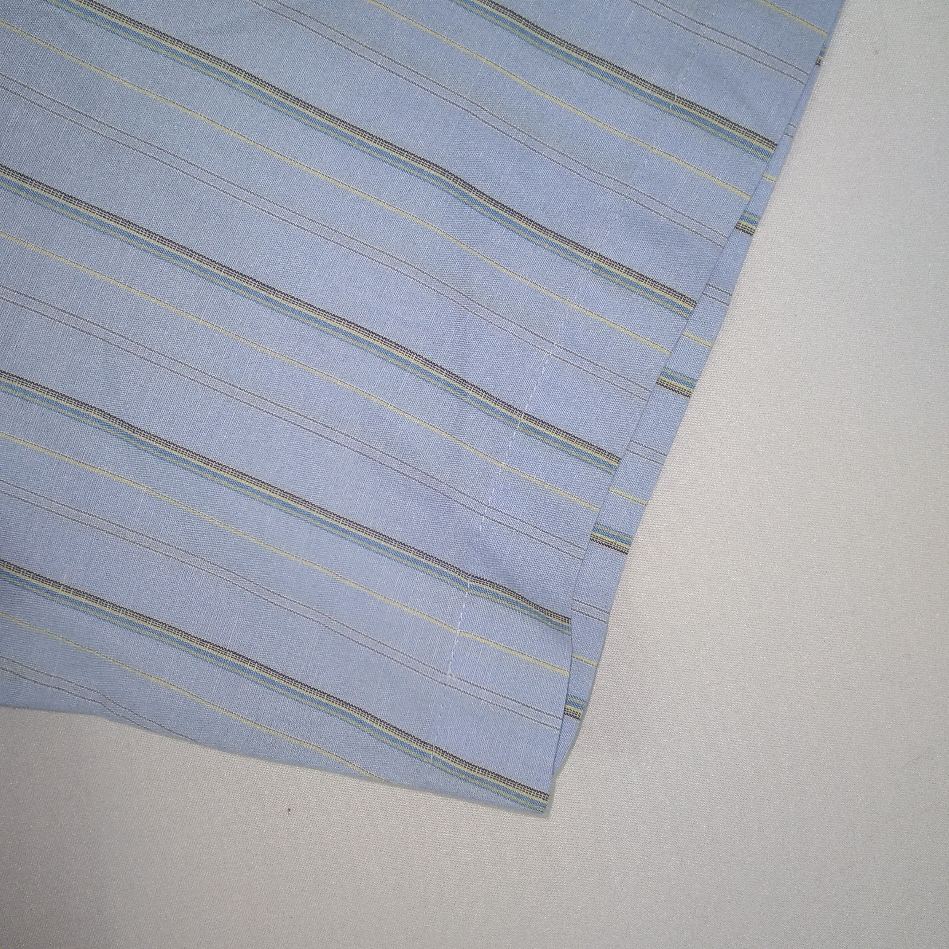 Designer × Issey Miyake × Tsumori Chisato Vintage Issey Miyake Stripes Single Pocket Buttons Shirt Size US S / EU 44-46 / 1 - 6 Thumbnail