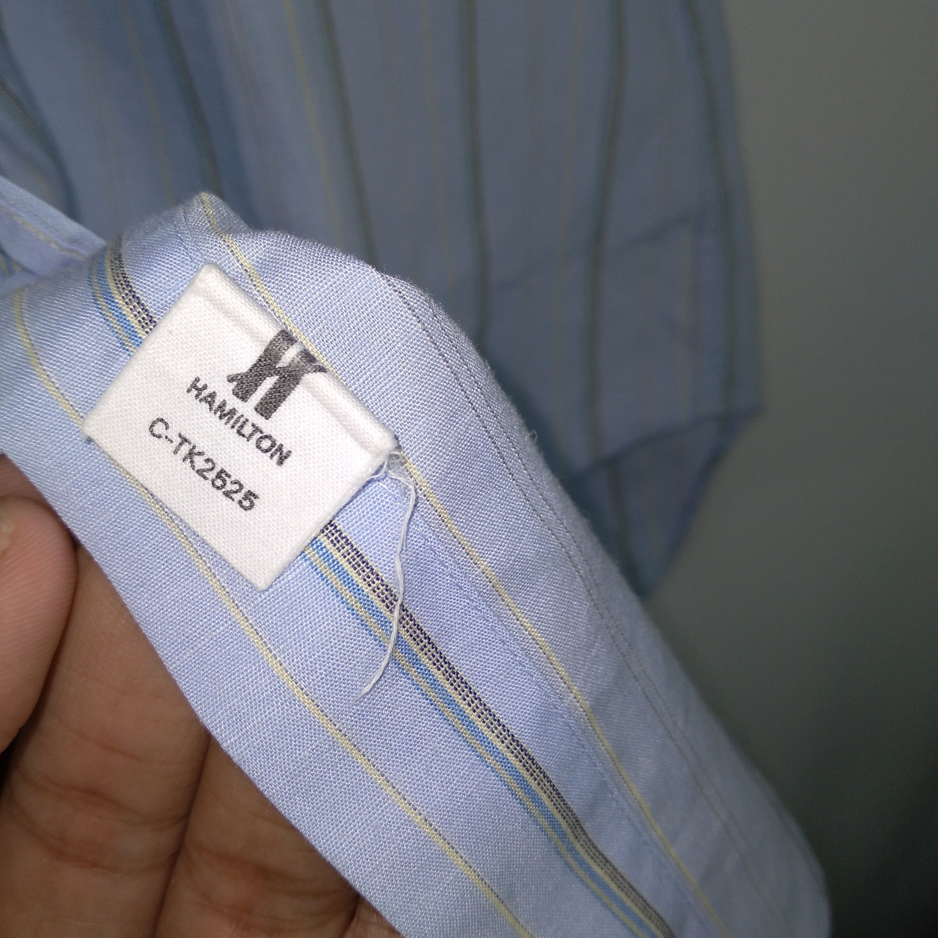 Designer × Issey Miyake × Tsumori Chisato Vintage Issey Miyake Stripes Single Pocket Buttons Shirt Size US S / EU 44-46 / 1 - 10 Thumbnail