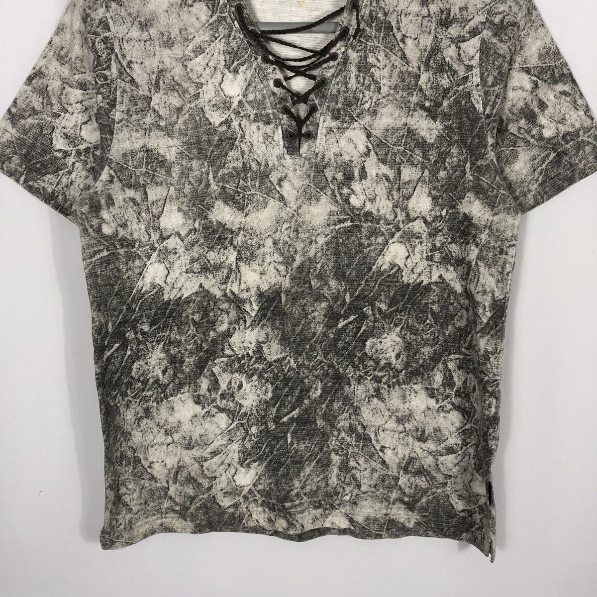 Designer × Issey Miyake × Tete Homme 🔥Sick🔥Insane🔥🇯🇵Issey Miyake Tete Homme Blend Acid Wash Tee Size US M / EU 48-50 / 2 - 3 Thumbnail