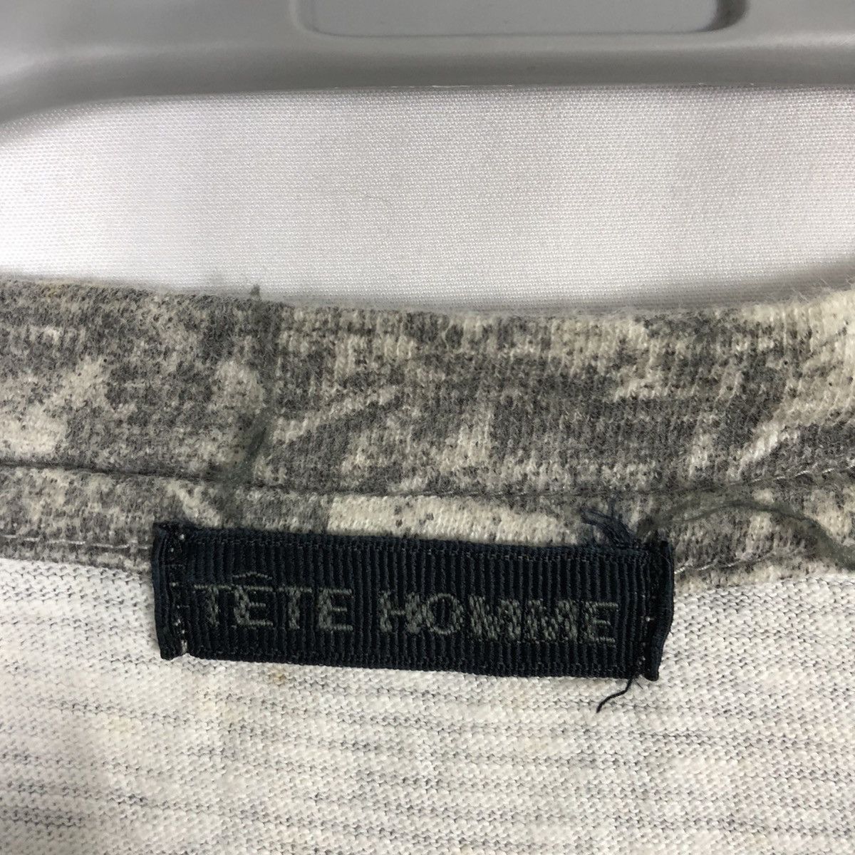 Designer × Issey Miyake × Tete Homme 🔥Sick🔥Insane🔥🇯🇵Issey Miyake Tete Homme Blend Acid Wash Tee Size US M / EU 48-50 / 2 - 17 Thumbnail