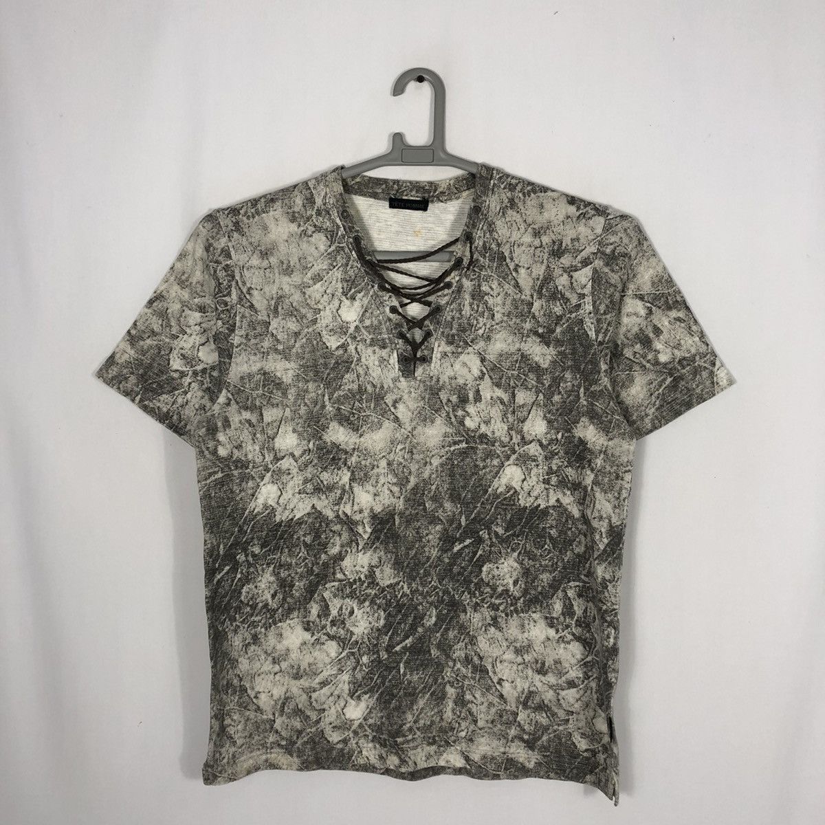 Designer × Issey Miyake × Tete Homme 🔥Sick🔥Insane🔥🇯🇵Issey Miyake Tete Homme Blend Acid Wash Tee Size US M / EU 48-50 / 2 - 1 Thumbnail
