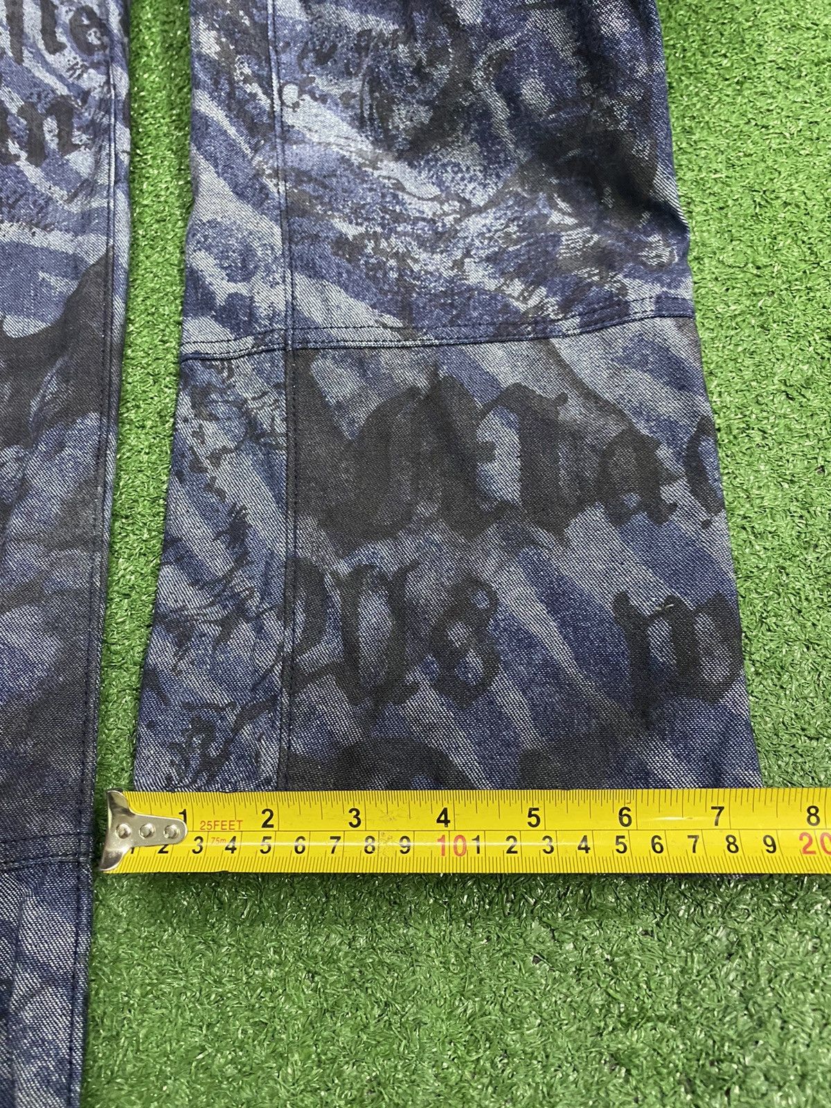 Ficce Yoshiyuki Konishi Over Printed Art Japanese Denim