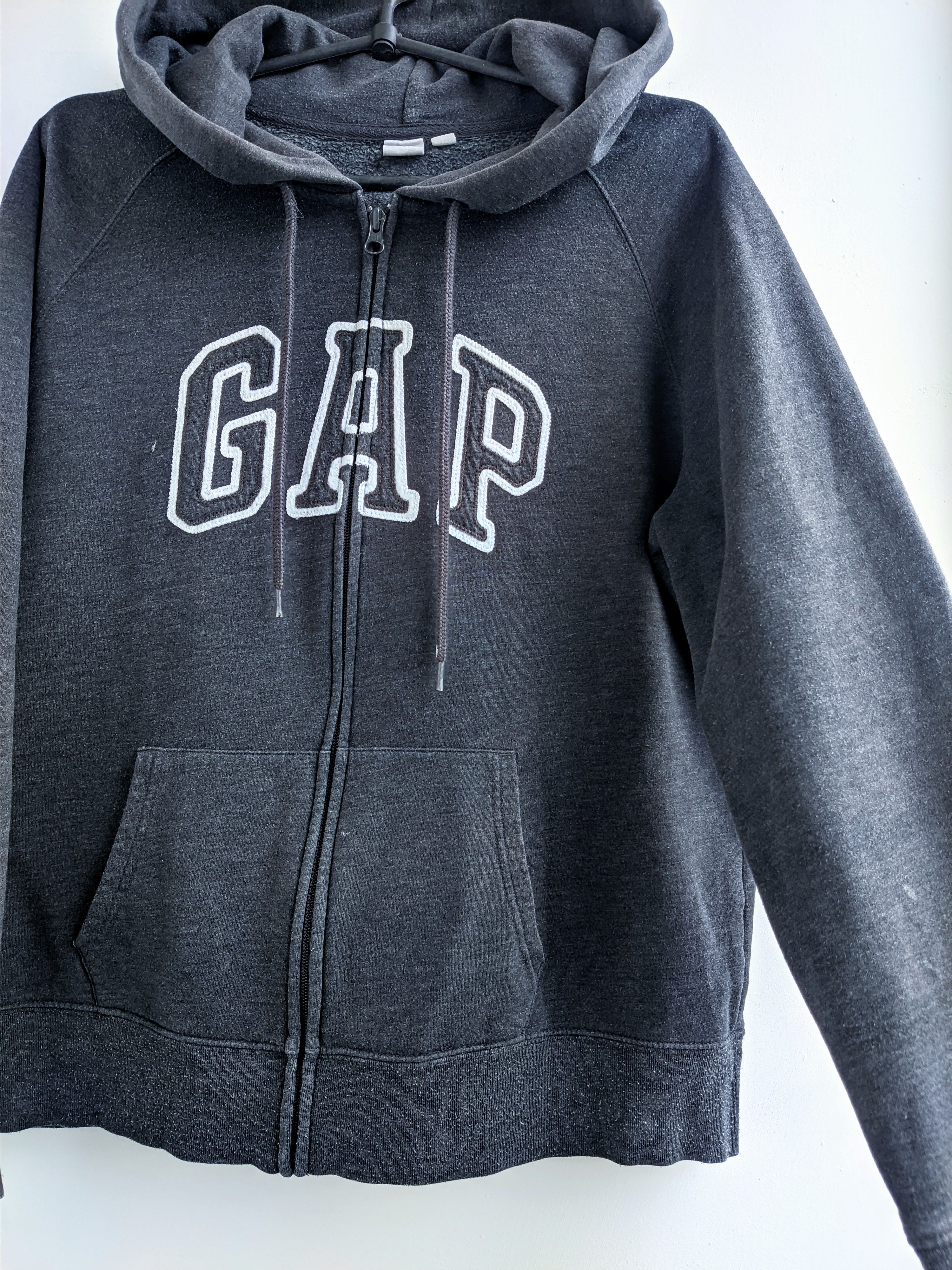 Gap Vintage Gap zip hoodie big logo y2k Size US S / EU 44-46 / 1 - 3 Thumbnail