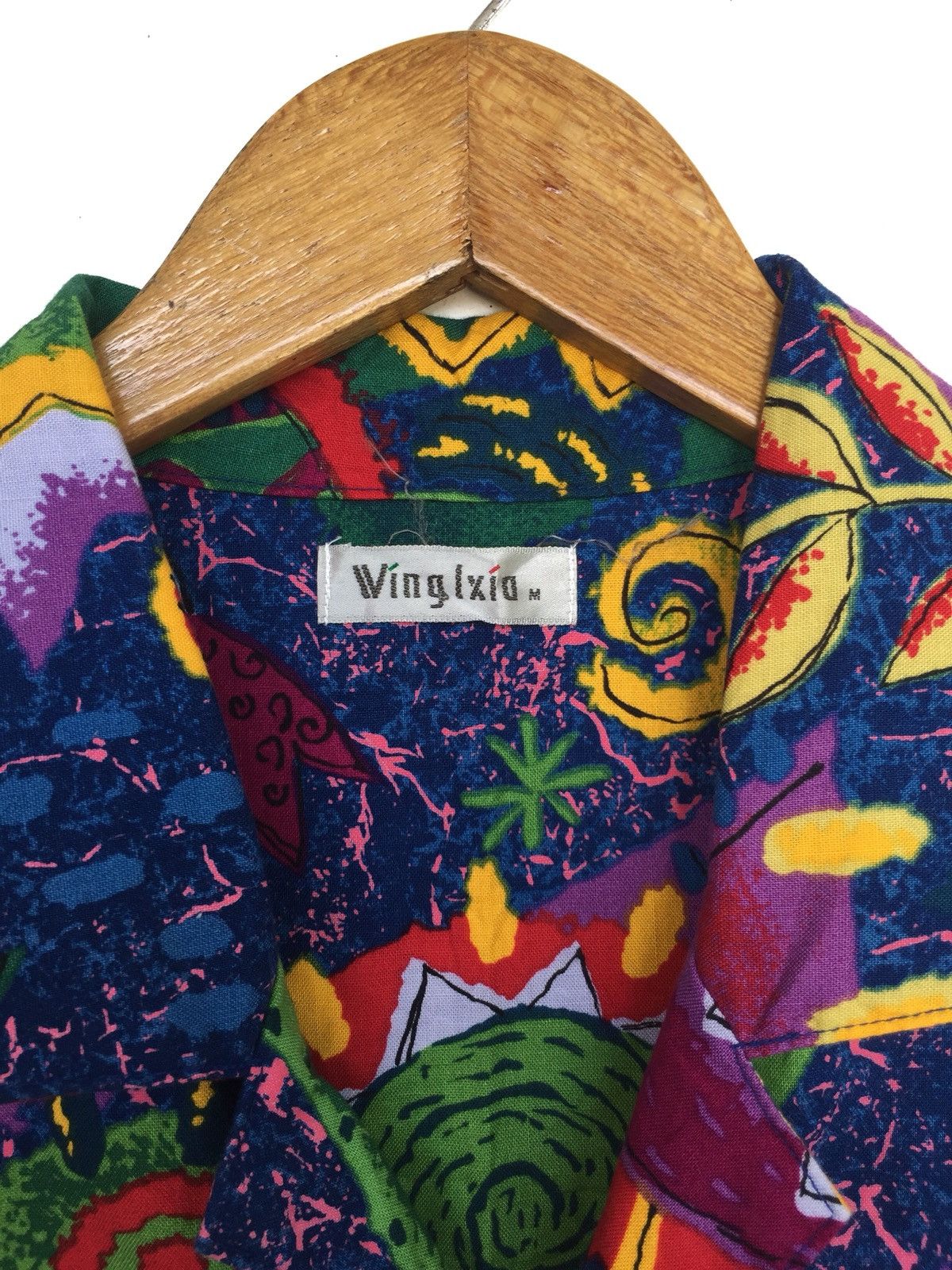 Yoshiyuki Konishi 90s Multicolor 🇯🇵 Pop Art Overprinted B/D Shirt Size US L / EU 52-54 / 3 - 5 Thumbnail
