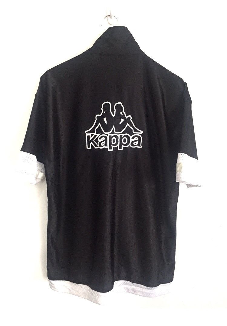 Gosha Rubchinskiy × Kappa Kappa Trademark Logo Black Oversized Shirt Size US L / EU 52-54 / 3 - 1 Thumbnail