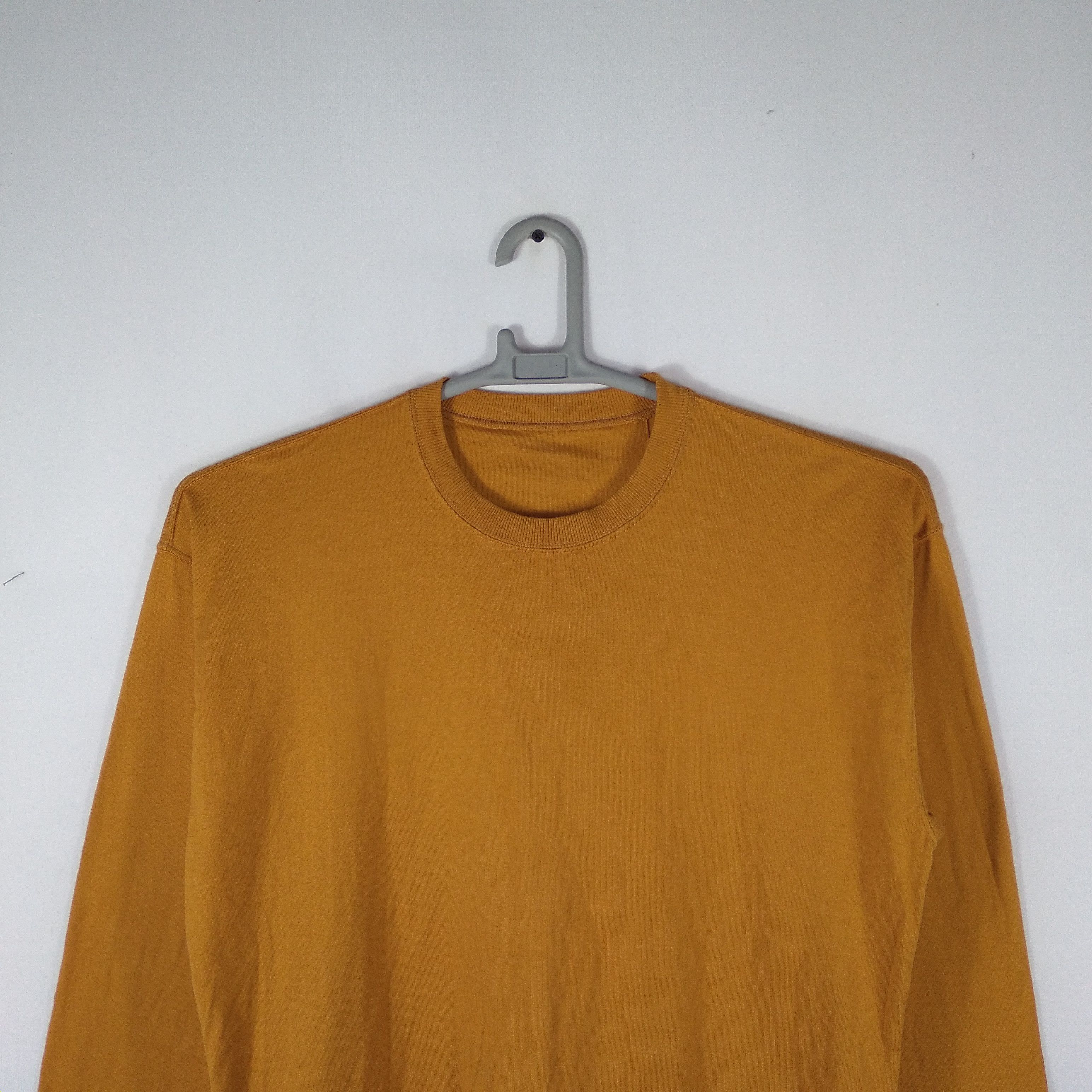 Designer × Issey Miyake × Tsumori Chisato 🔥OG🔥Issey Miyake Back Stitch Line Punk Styles Plain Tee Size US L / EU 52-54 / 3 - 2 Thumbnail