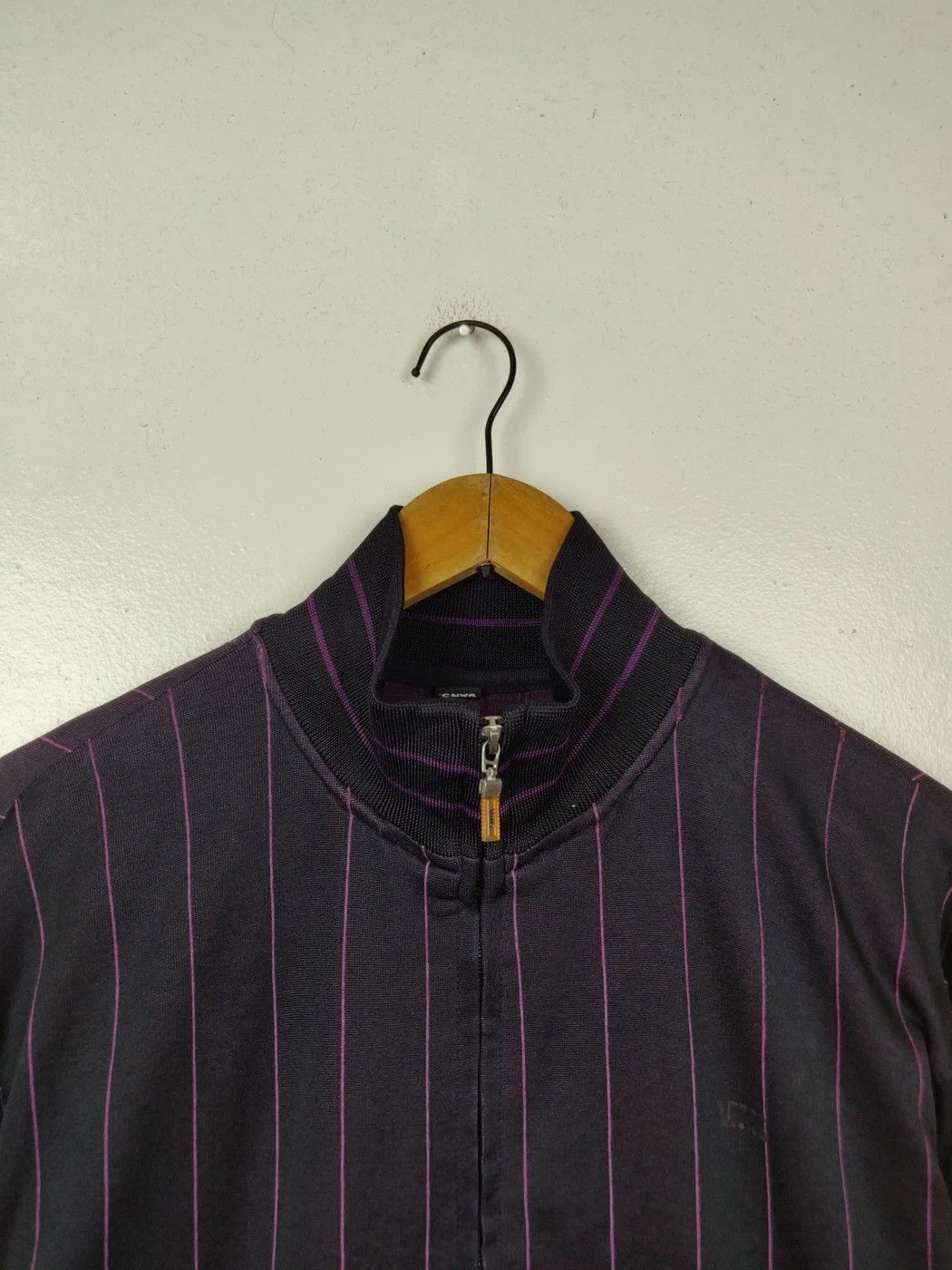 Vans Vans Zip Up Stripes Sweater Jacket Streetwear Size US L / EU 52-54 / 3 - 3 Thumbnail