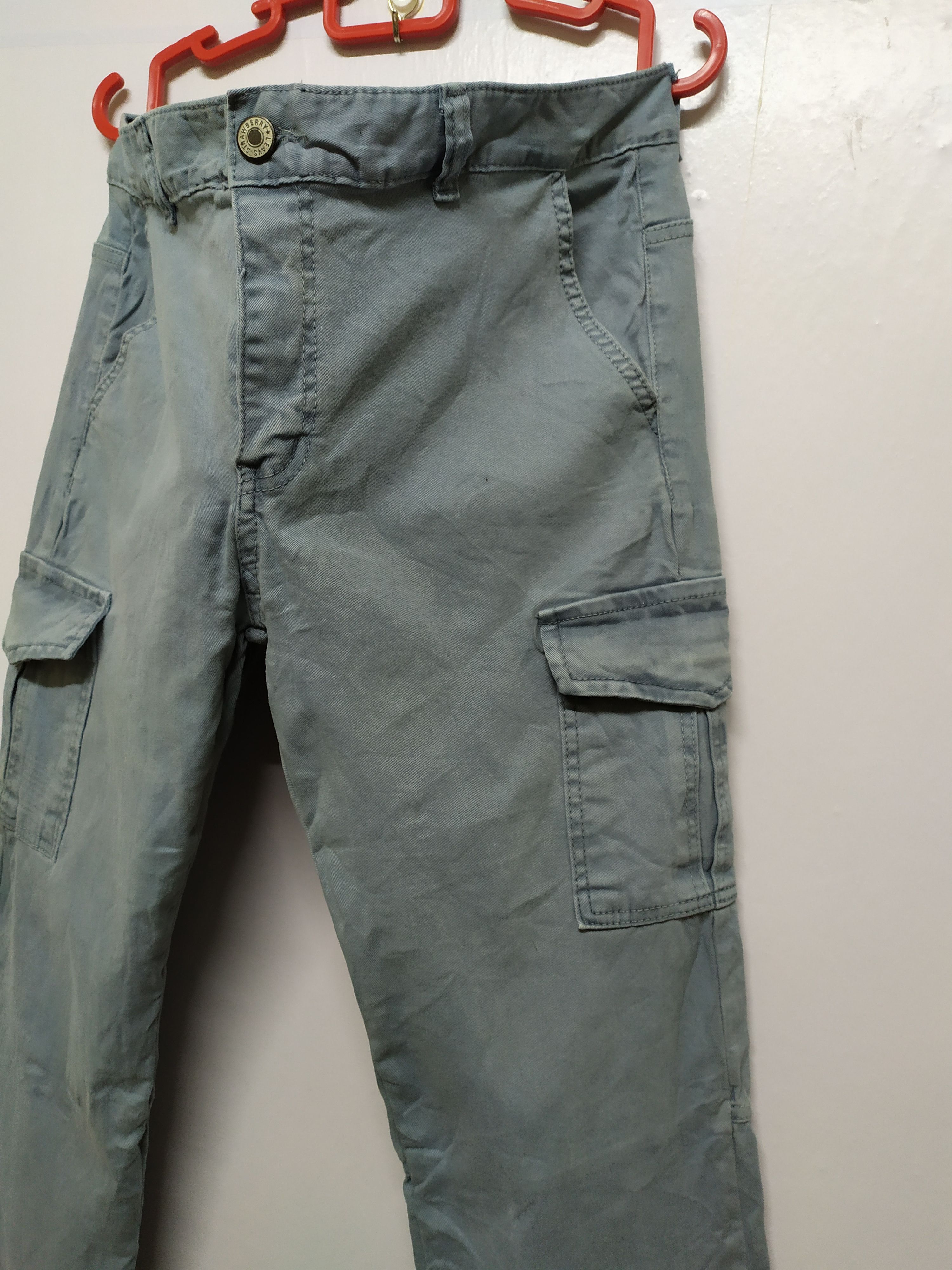 Japanese Brand × StraightFaded JAPANESE BRAND FADED CARGO PANTS/TACTICAL PANTS Size US 34 / EU 50 - 5 Thumbnail