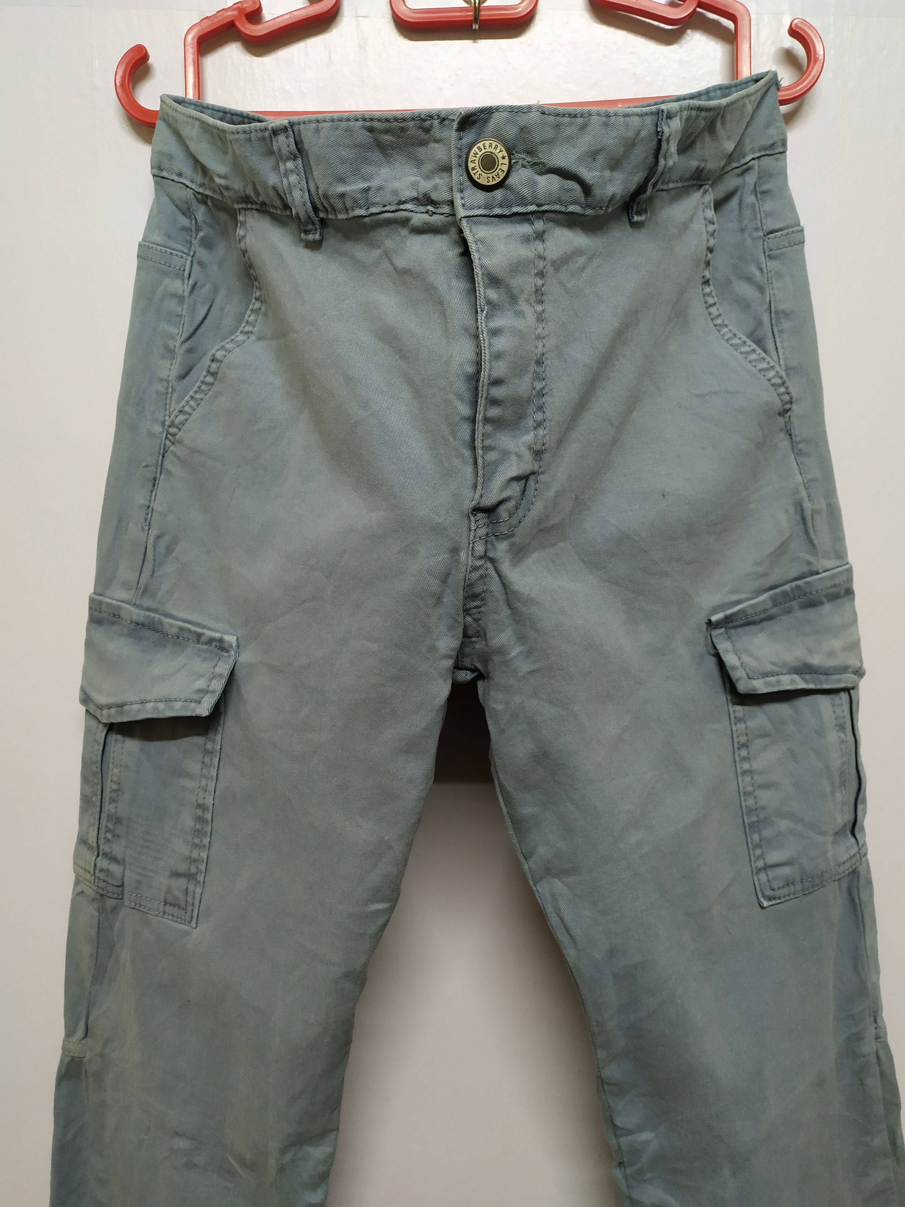 Japanese Brand × StraightFaded JAPANESE BRAND FADED CARGO PANTS/TACTICAL PANTS Size US 34 / EU 50 - 2 Thumbnail