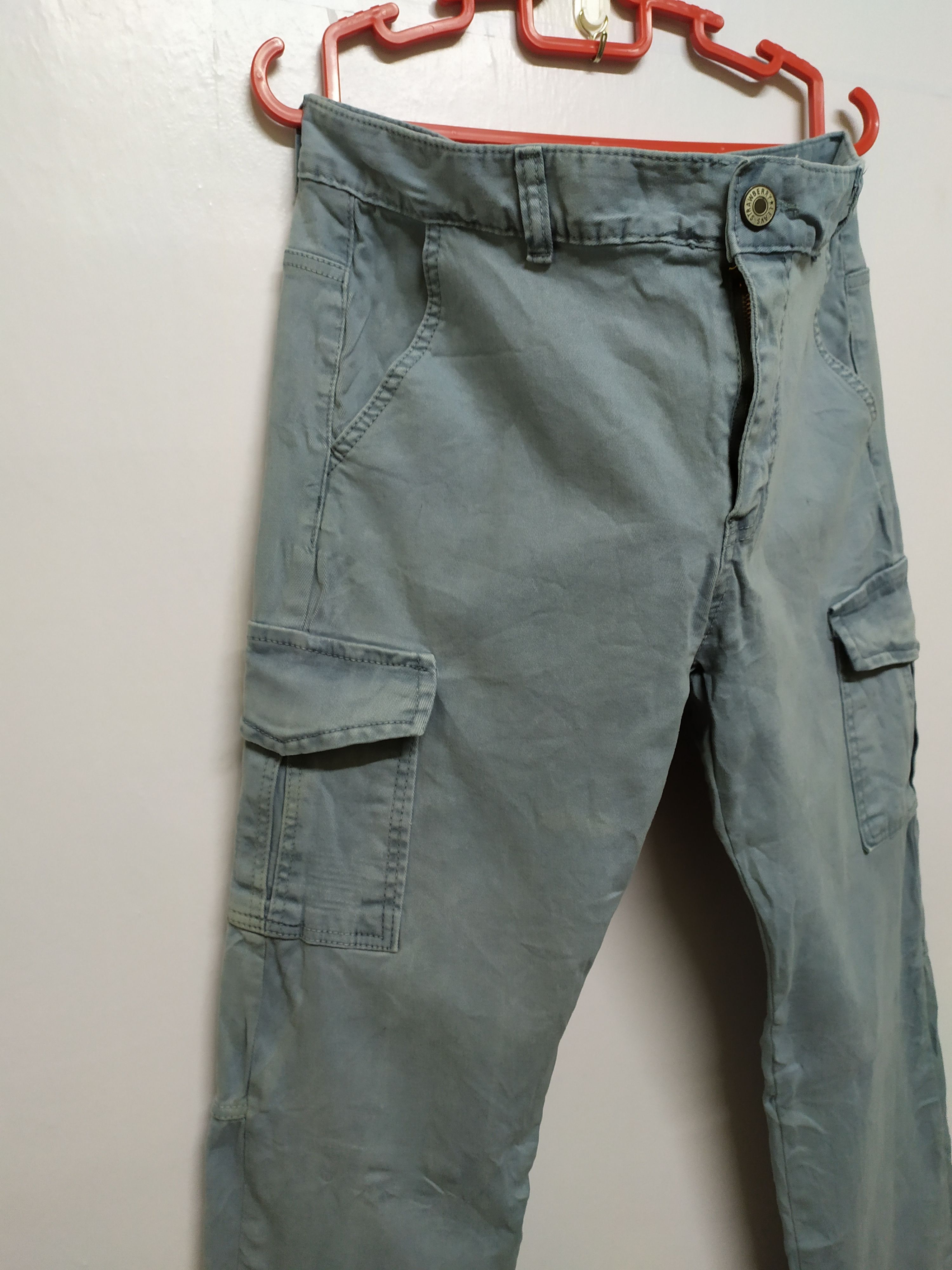 Japanese Brand × StraightFaded JAPANESE BRAND FADED CARGO PANTS/TACTICAL PANTS Size US 34 / EU 50 - 4 Thumbnail