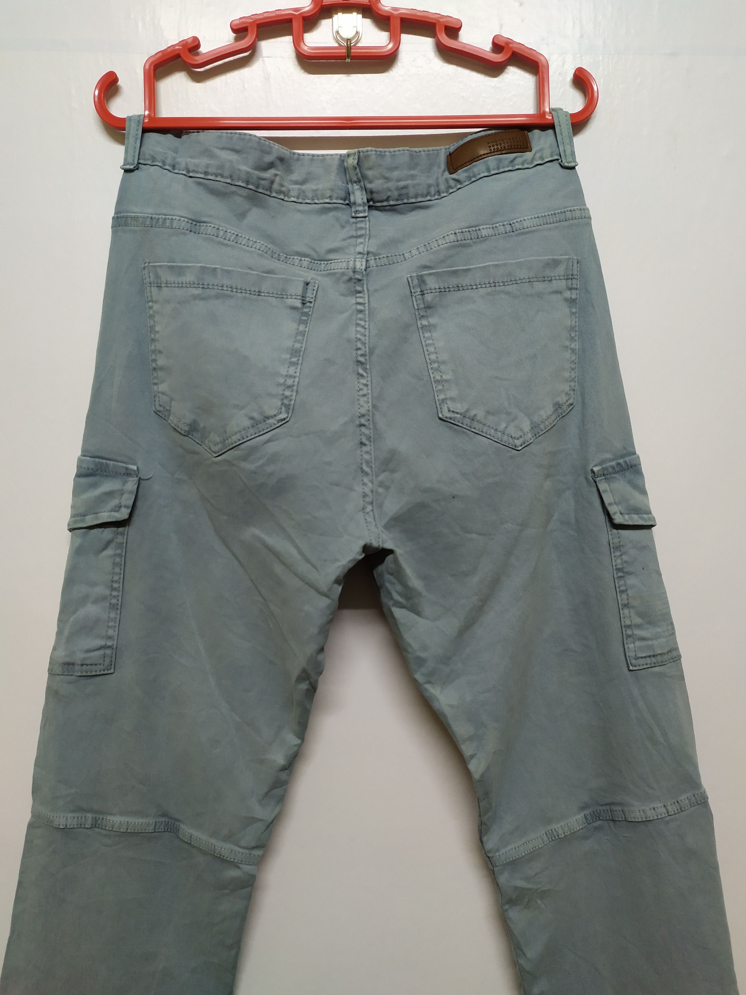Japanese Brand × StraightFaded JAPANESE BRAND FADED CARGO PANTS/TACTICAL PANTS Size US 34 / EU 50 - 8 Thumbnail