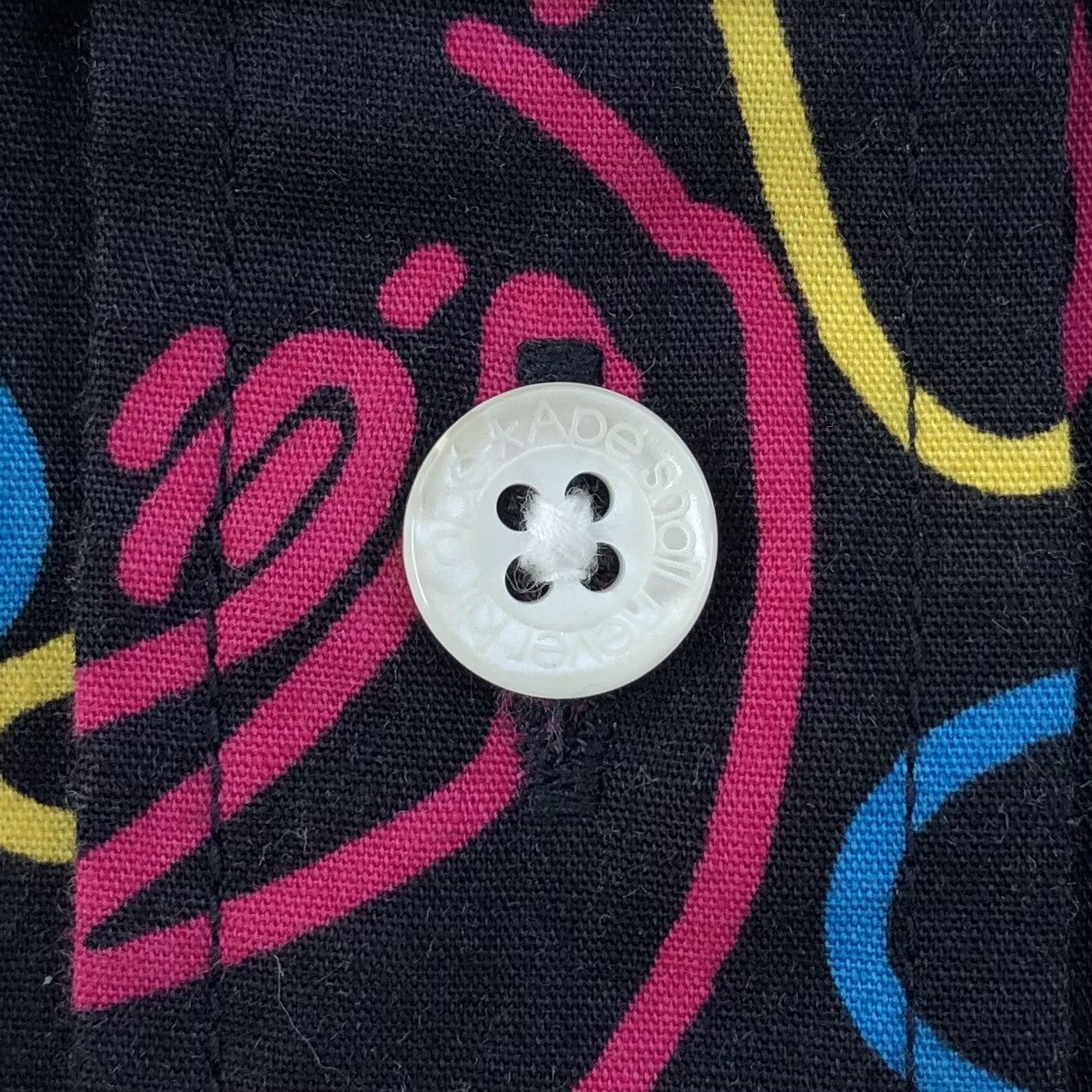 Bape Neon Camo Button Up S/S Shirt Size US M / EU 48-50 / 2 - 8 Thumbnail