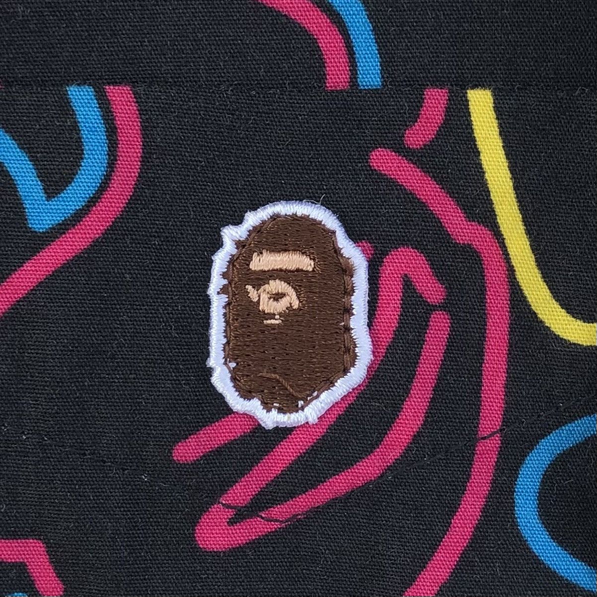 Bape Neon Camo Button Up S/S Shirt Size US M / EU 48-50 / 2 - 7 Thumbnail
