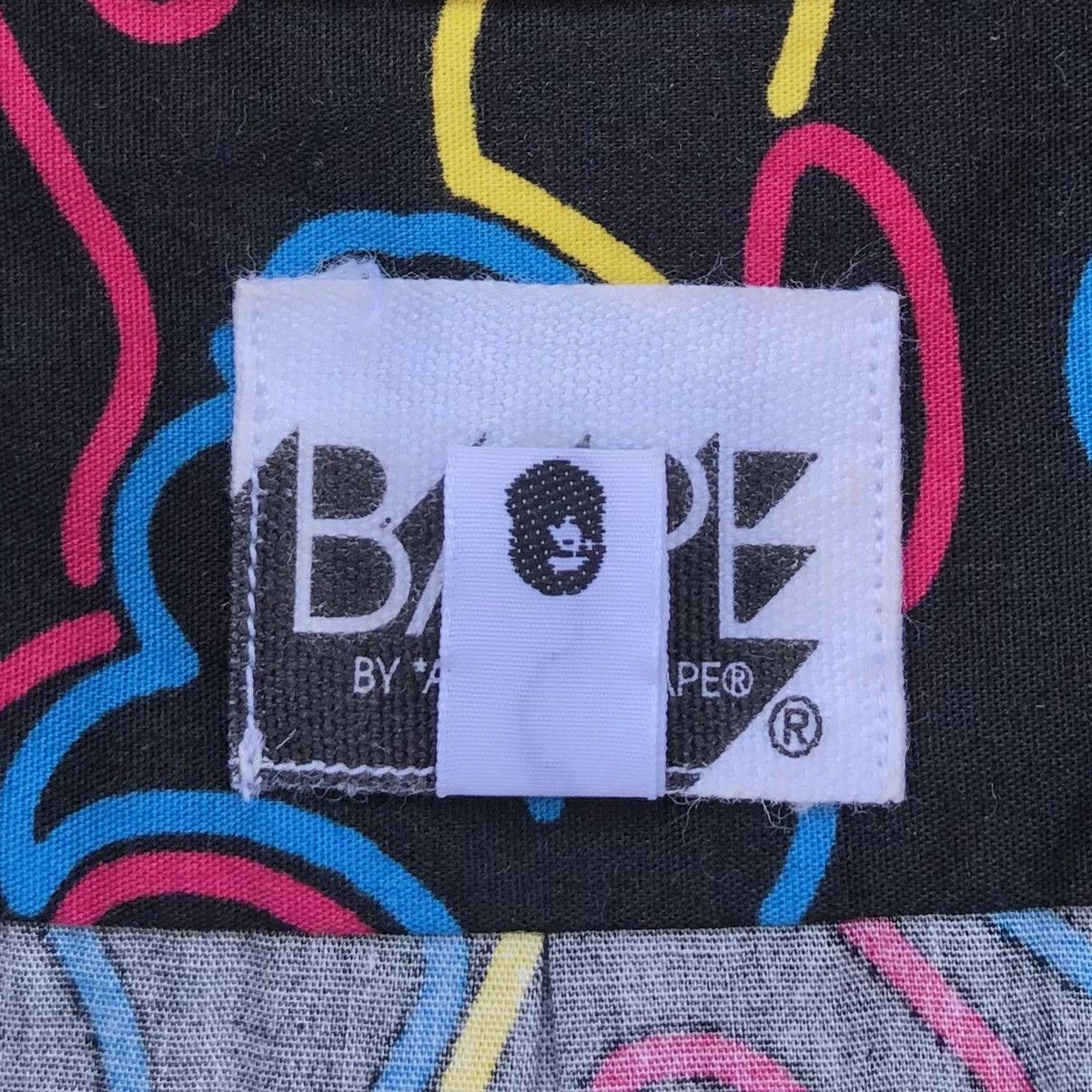 Bape Neon Camo Button Up S/S Shirt Size US M / EU 48-50 / 2 - 12 Thumbnail