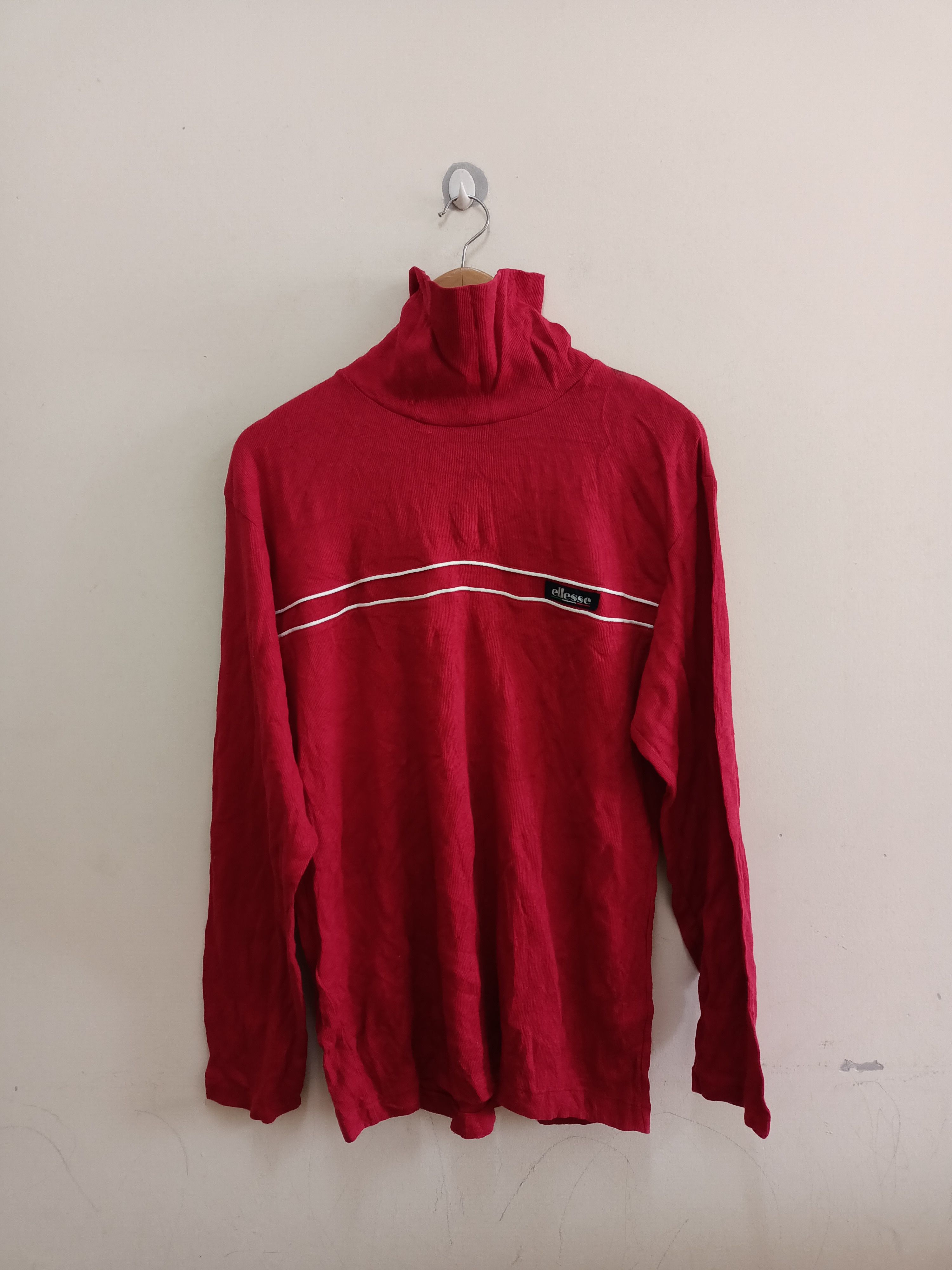 Ellesse Ellesse Italy turtle neck longsleeve t-shirt Size US L / EU 52-54 / 3 - 1 Thumbnail